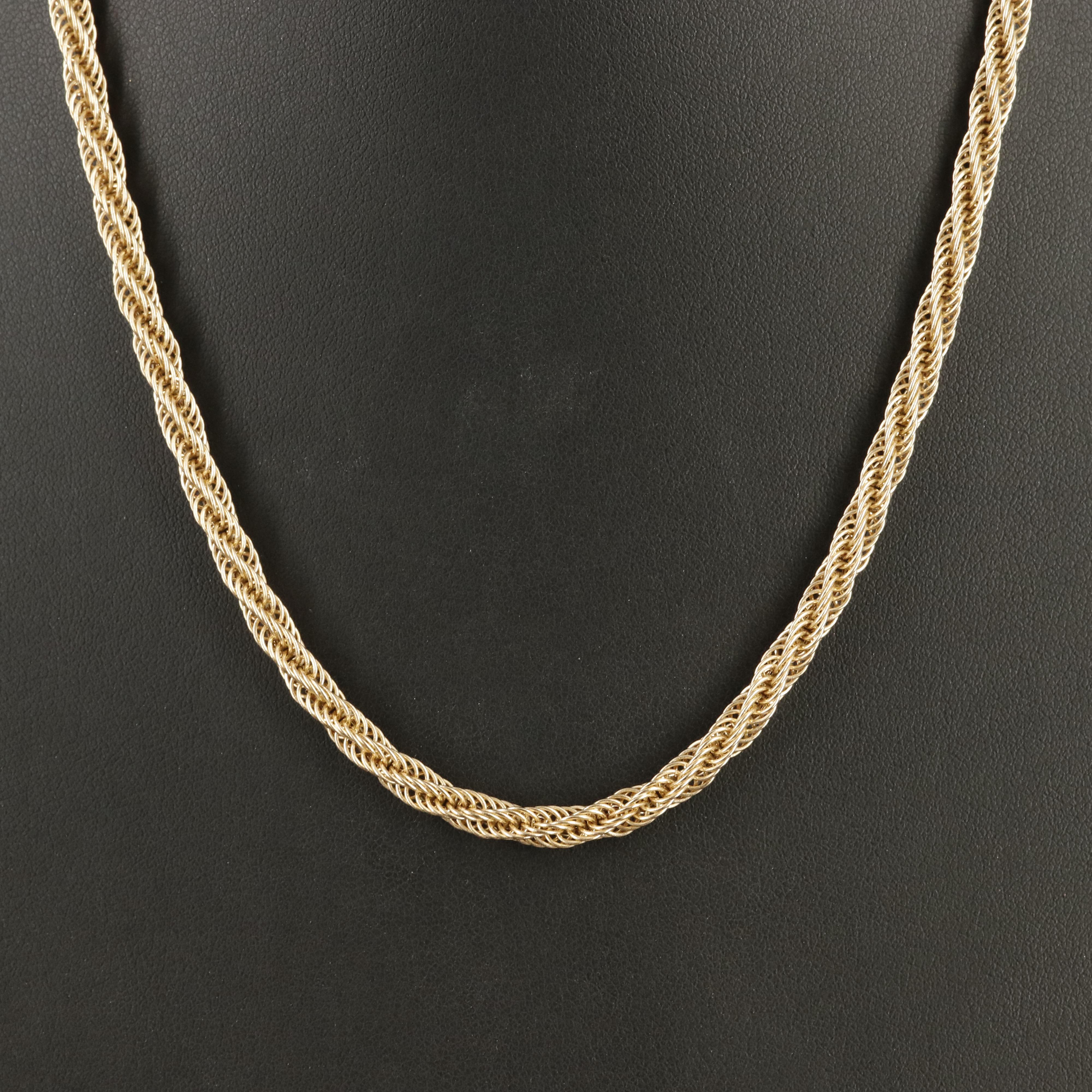 14K Mesh Chain Necklace