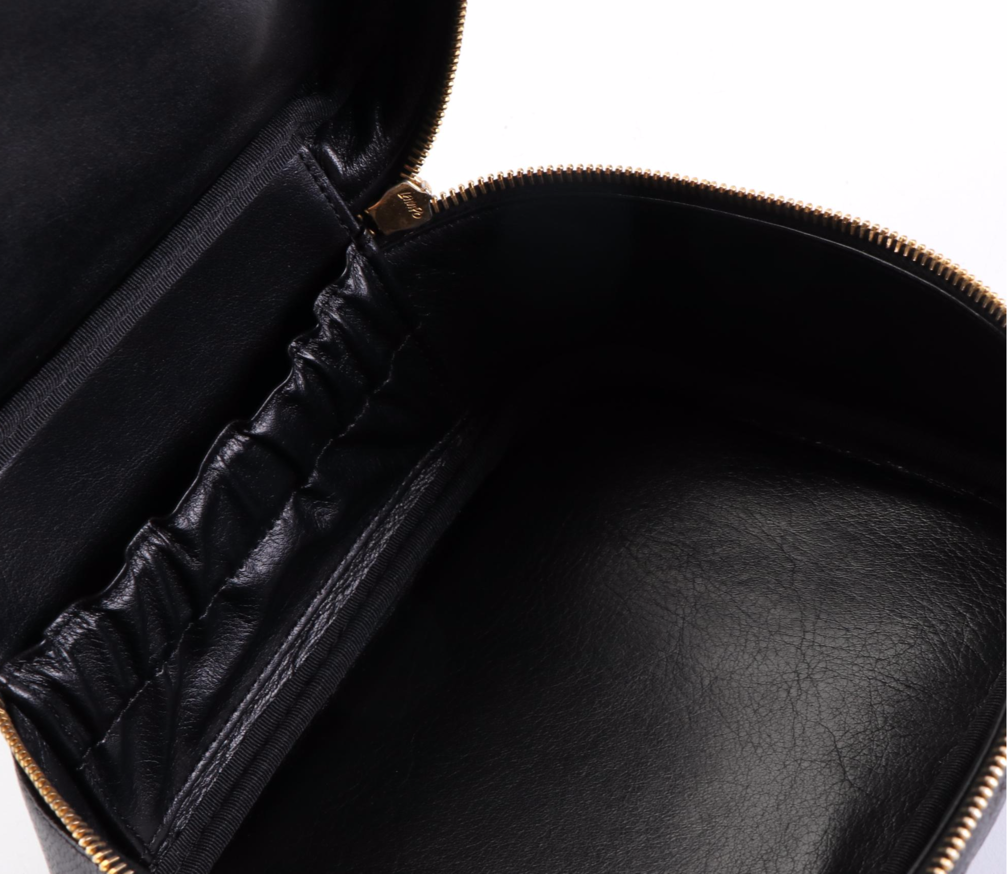 Chanel CC Vanity Case in Black Caviar Leather