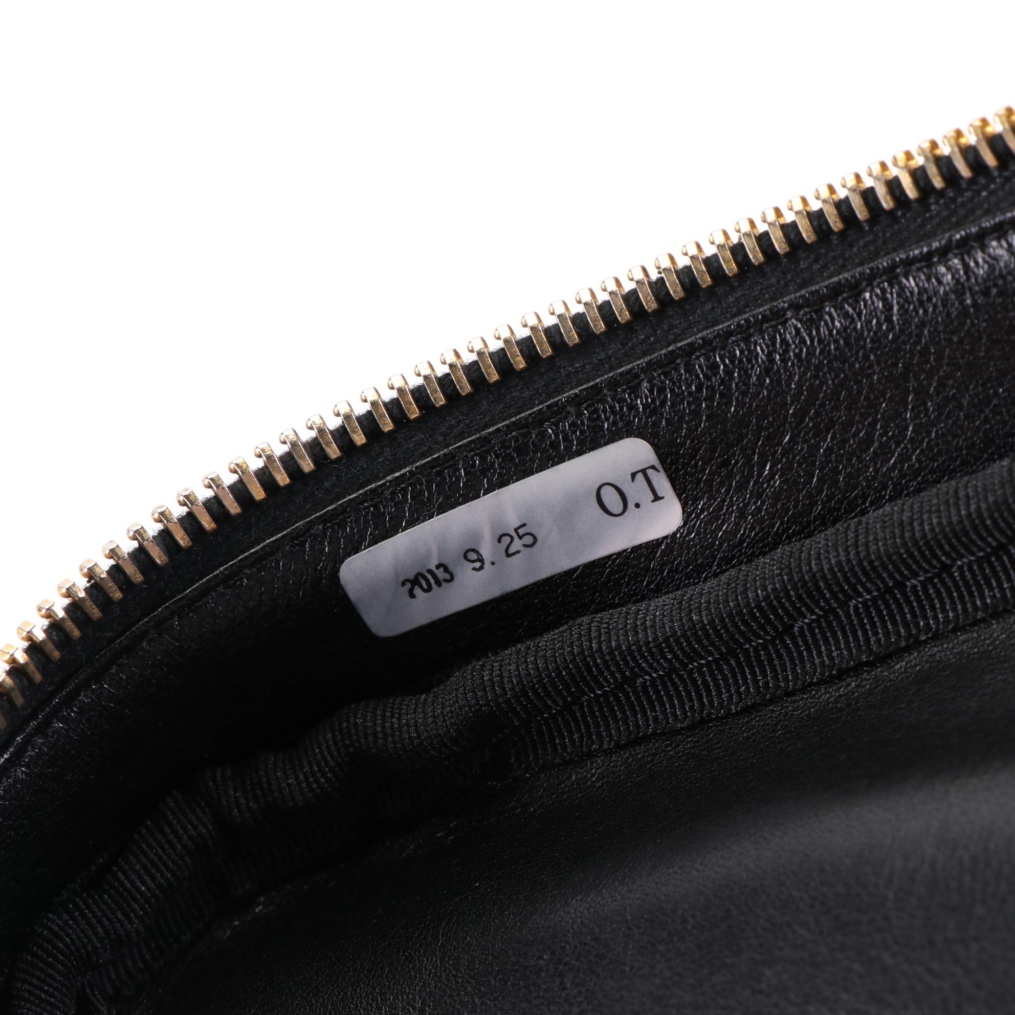 Chanel CC Vanity Case in Black Caviar Leather