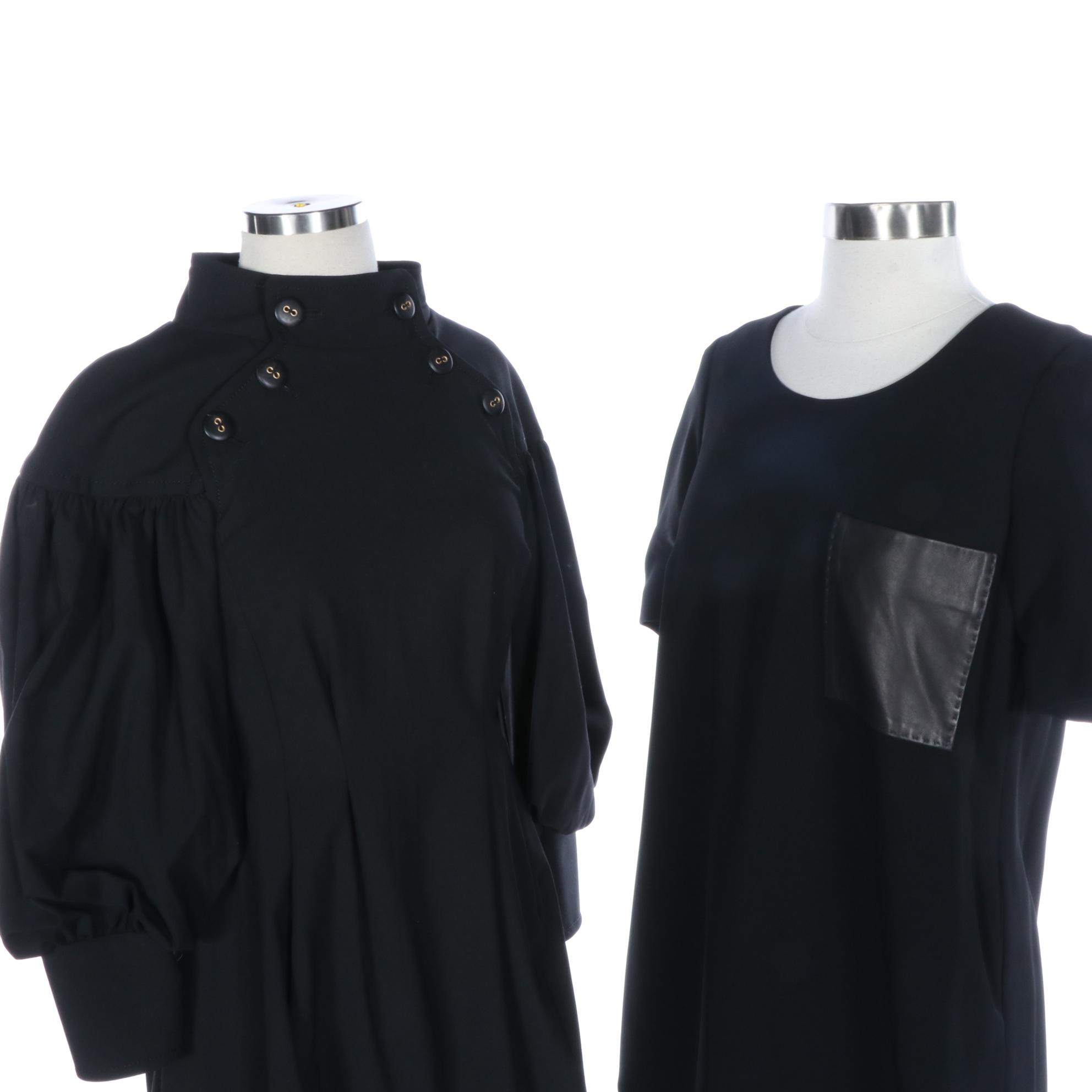 Badgley Mischka and Rag & Bone Black Dresses, New with Tags