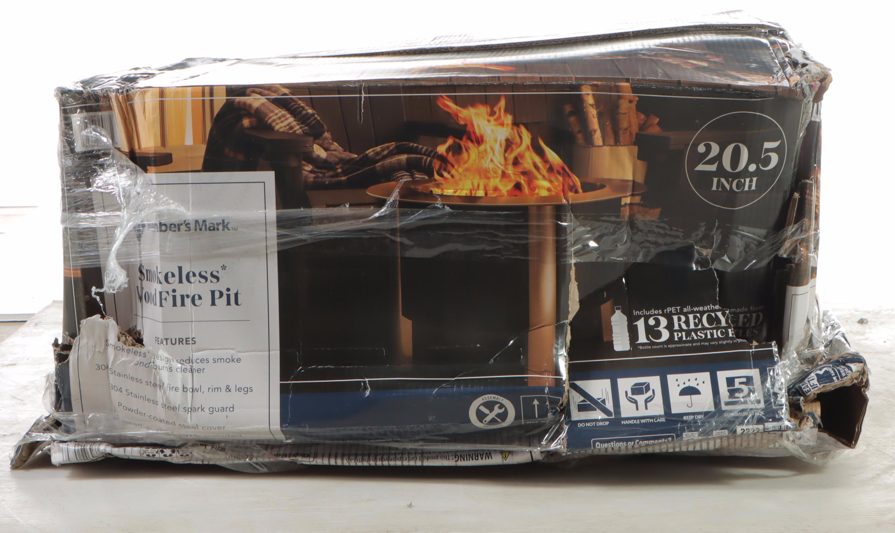 Member's Mark Smokeless Wood Fire Pit