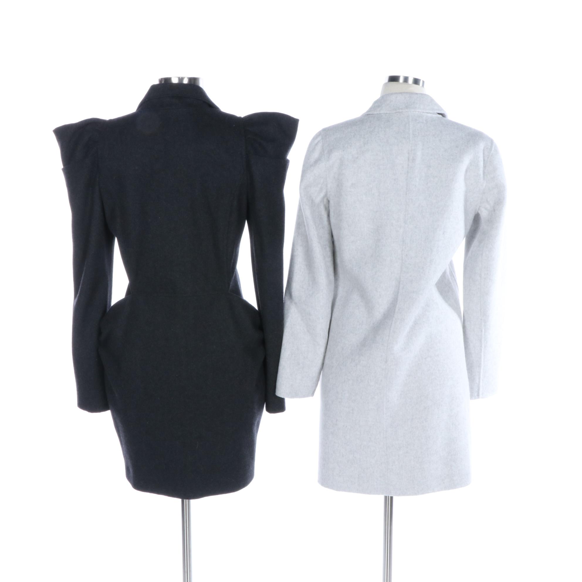Gestuz and Ann Taylor Wool Blend Coats