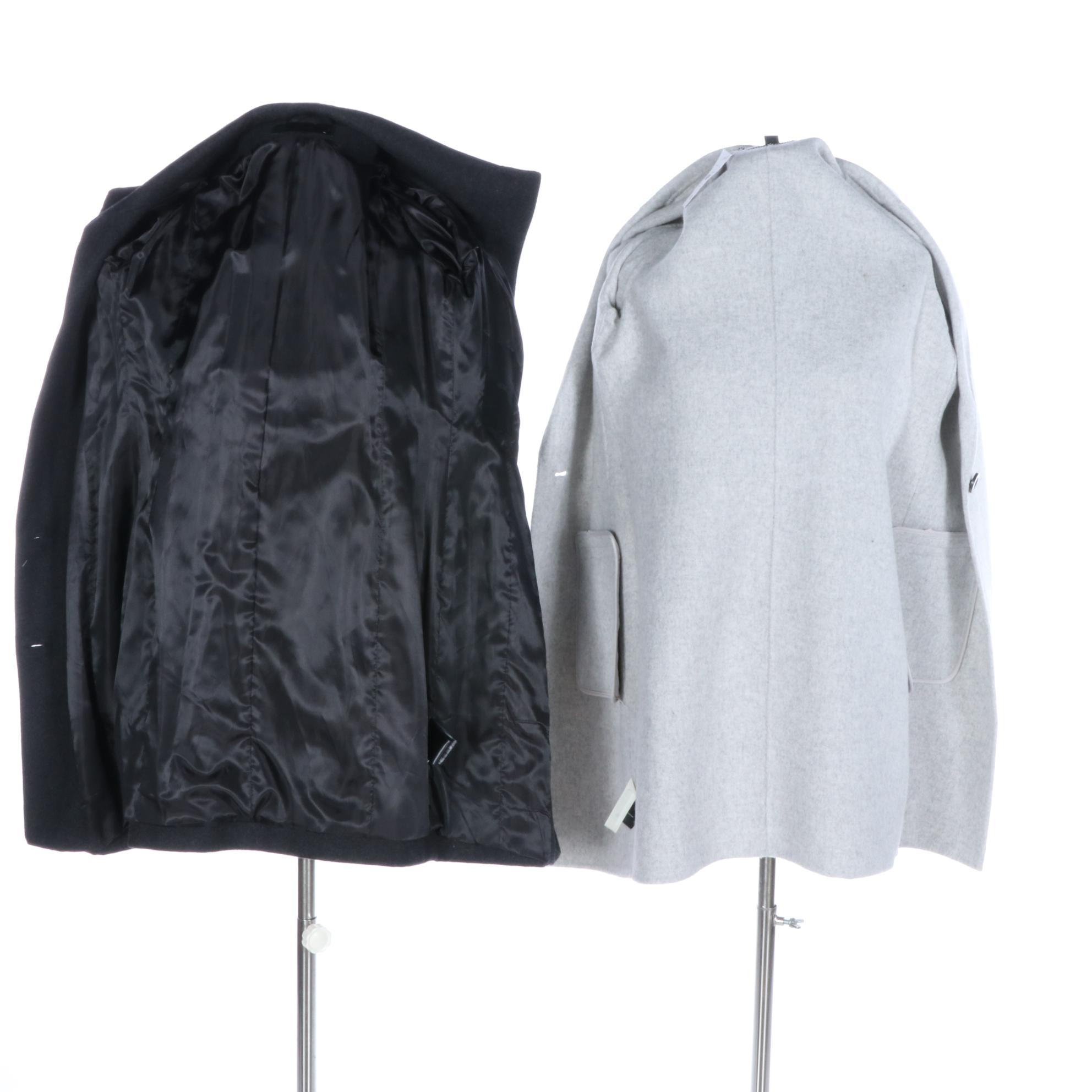 Gestuz and Ann Taylor Wool Blend Coats