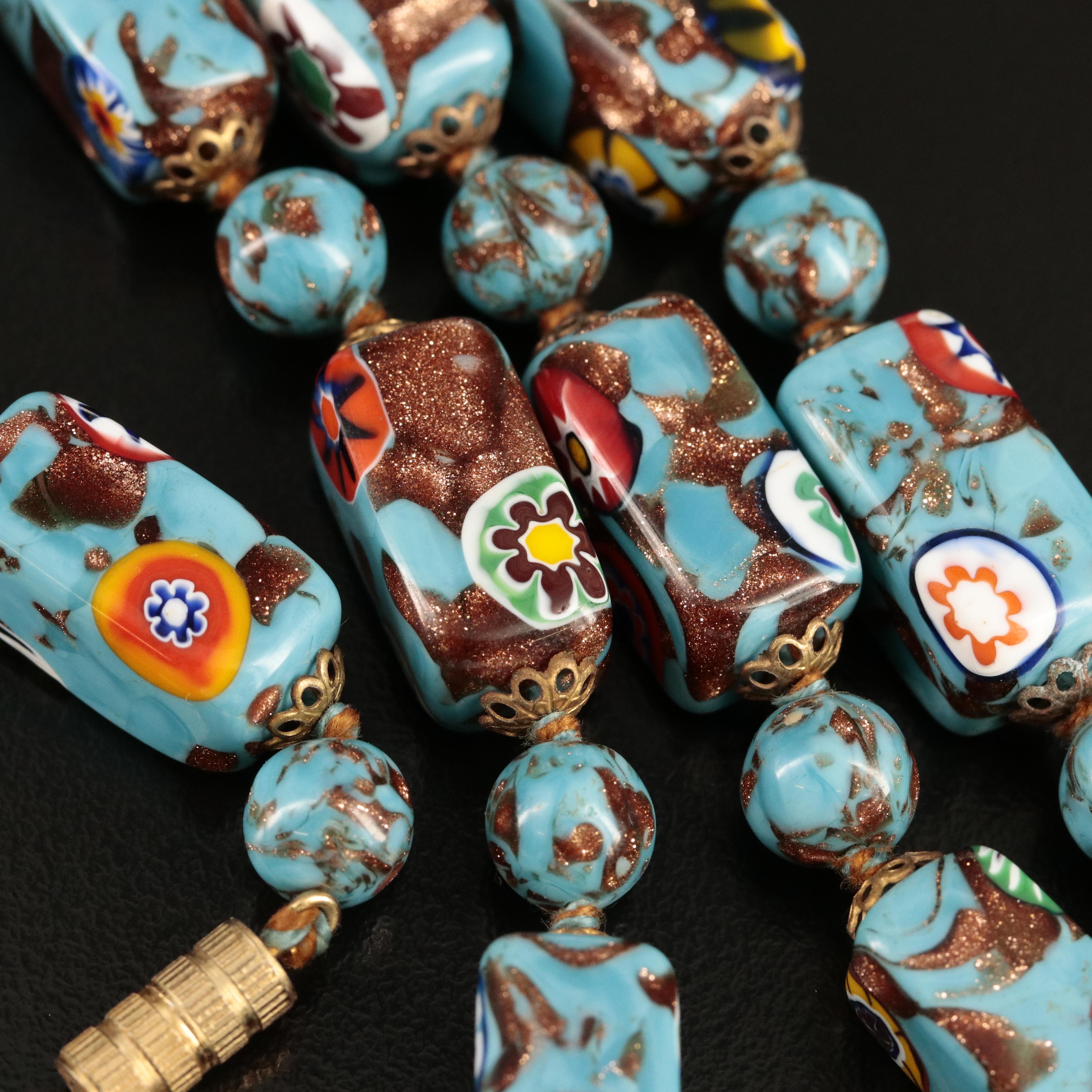 Millifori Glass Bead Necklaces