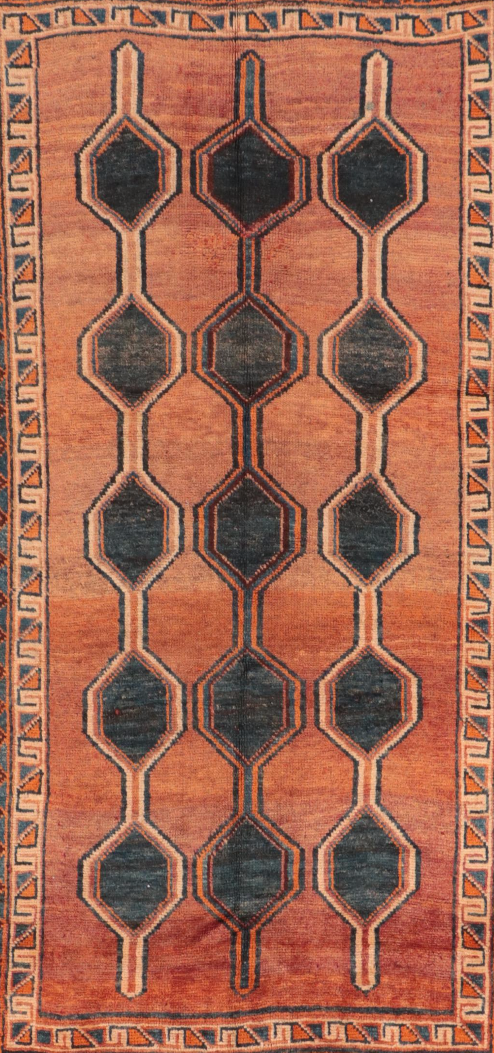 3'11 x 7'5 Hand-Knotted Persian Yalameh Area Rug