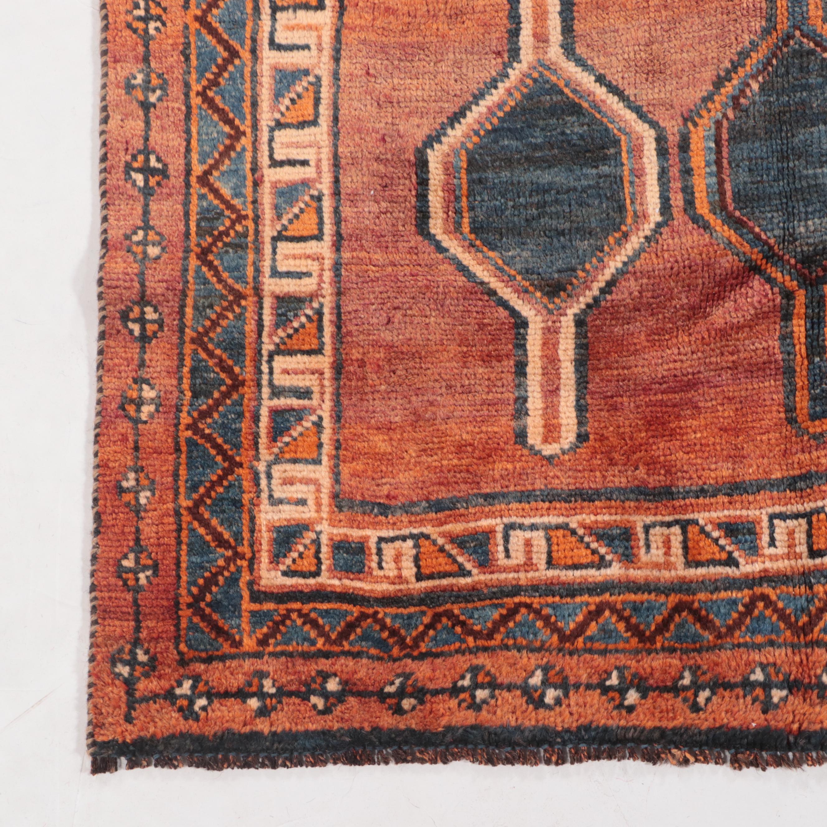 3'11 x 7'5 Hand-Knotted Persian Yalameh Area Rug