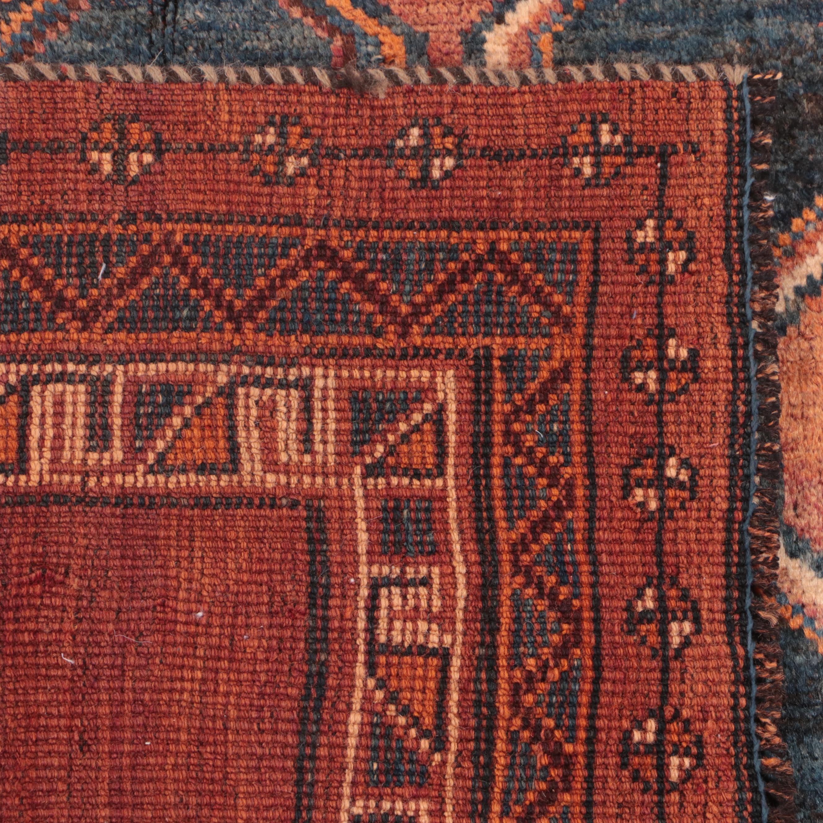 3'11 x 7'5 Hand-Knotted Persian Yalameh Area Rug