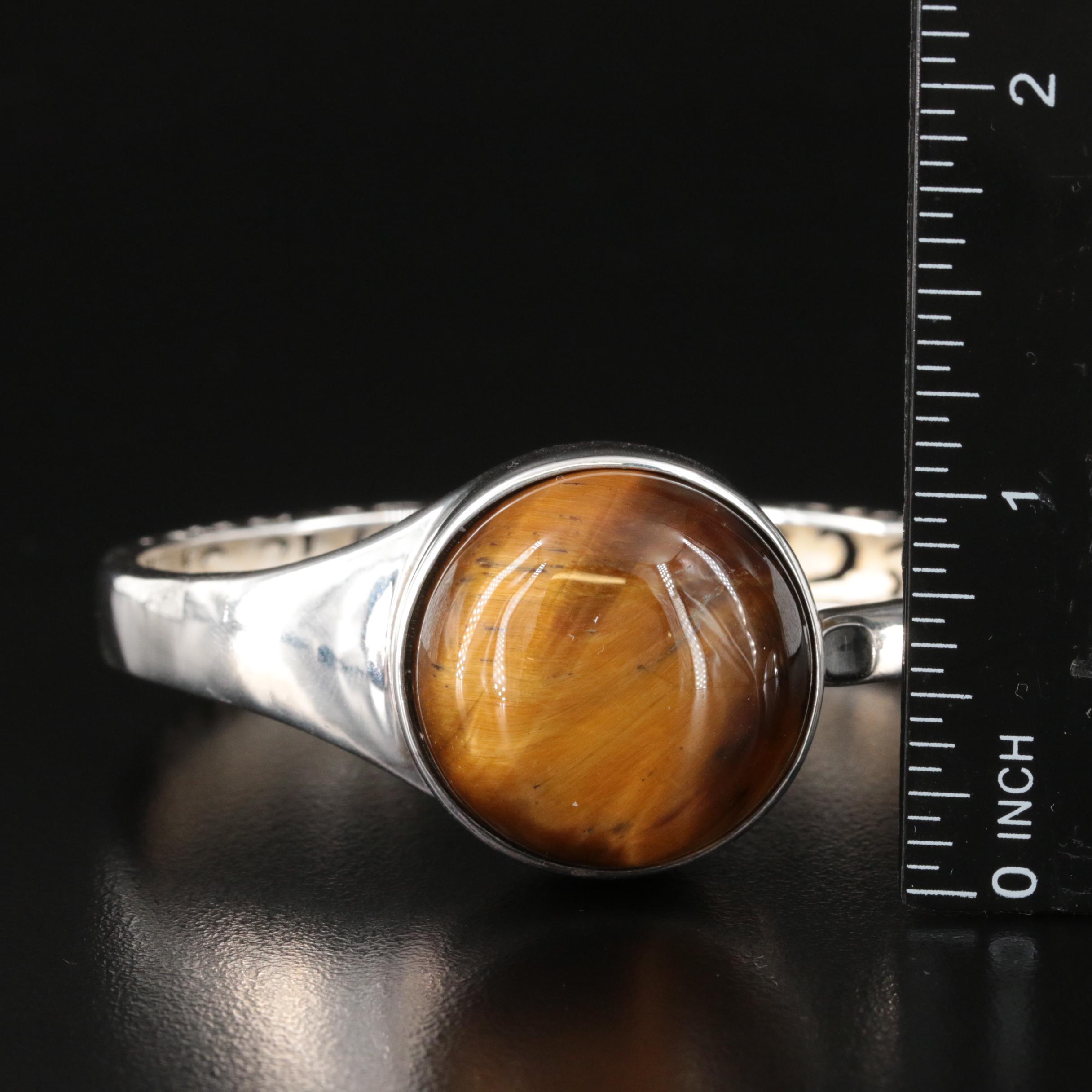 Sterling Sodalite, Tiger's Eye and Rose Quartz Interchangeable Bracelet