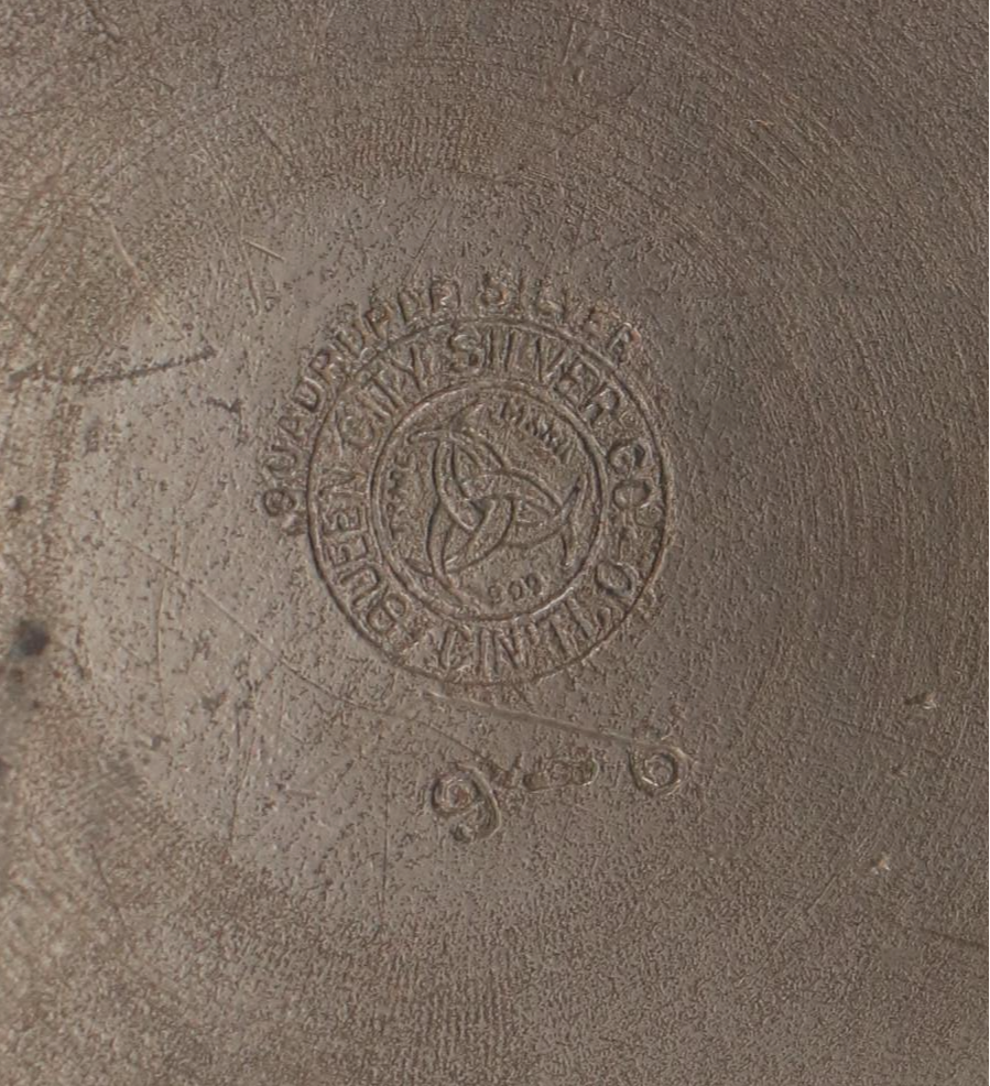 Queen City with Other Bright Cut and Other Silver Plate Baby Cups and Tableware