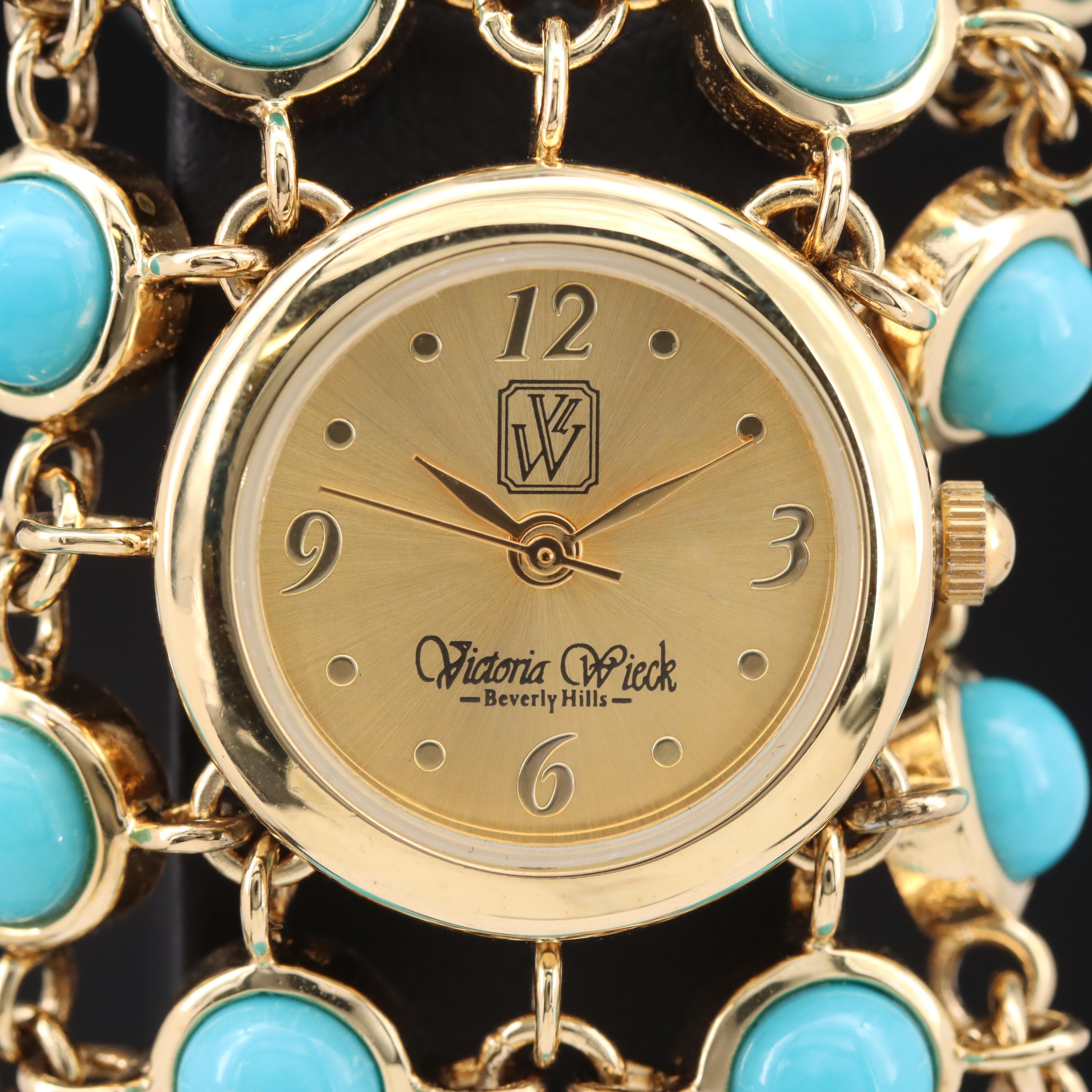 Victoria Wieck and Heidi Daus Quartz Fashion Watches