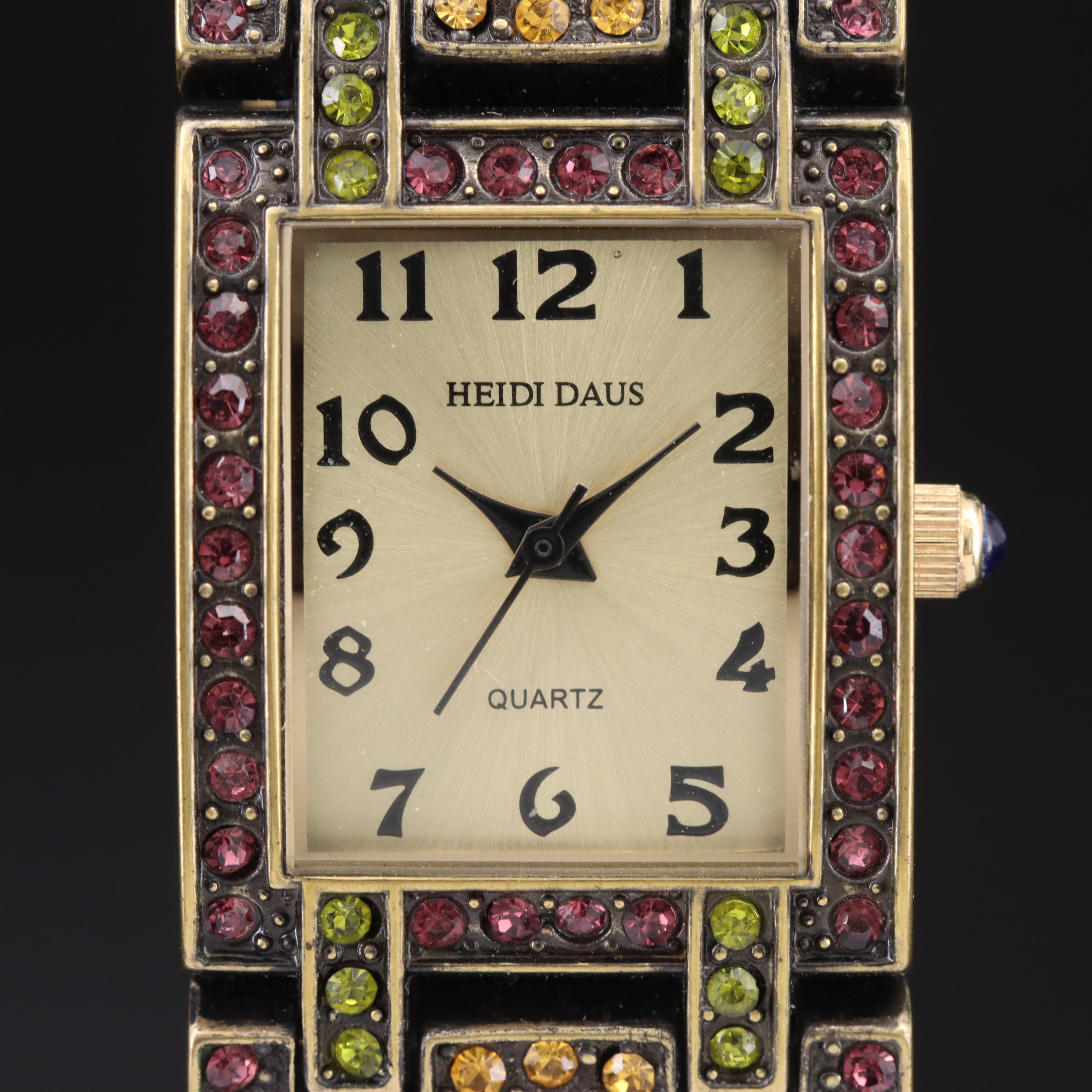 Victoria Wieck and Heidi Daus Quartz Fashion Watches