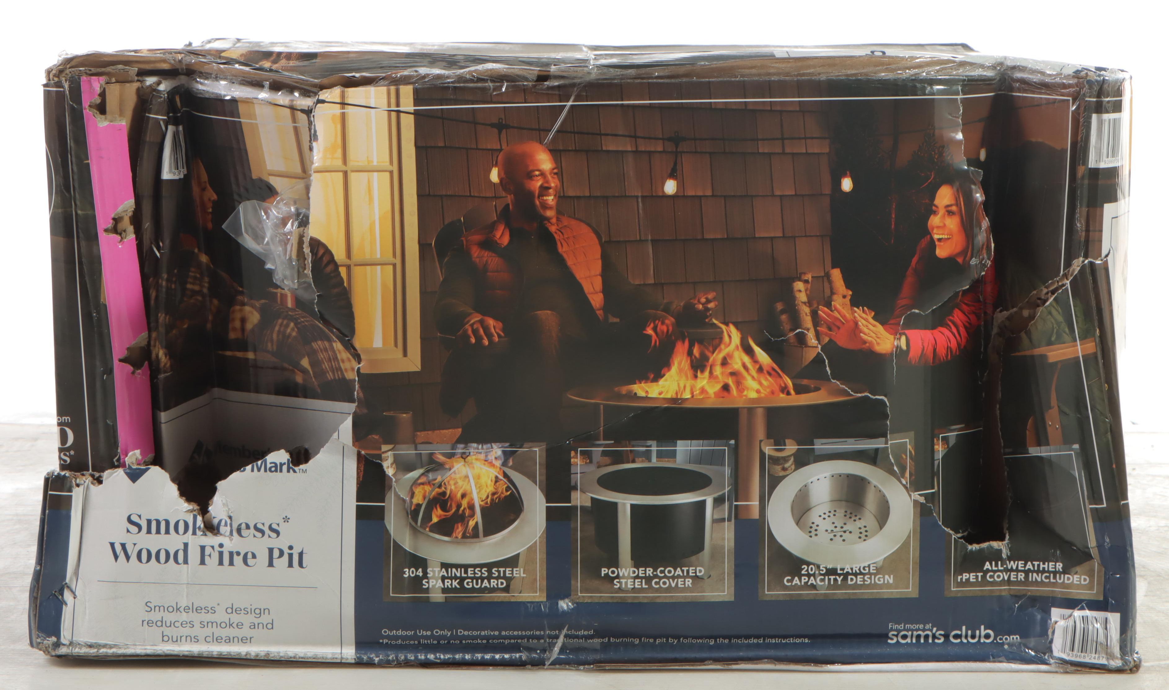 Member's Mark Smokeless Wood Fire Pit