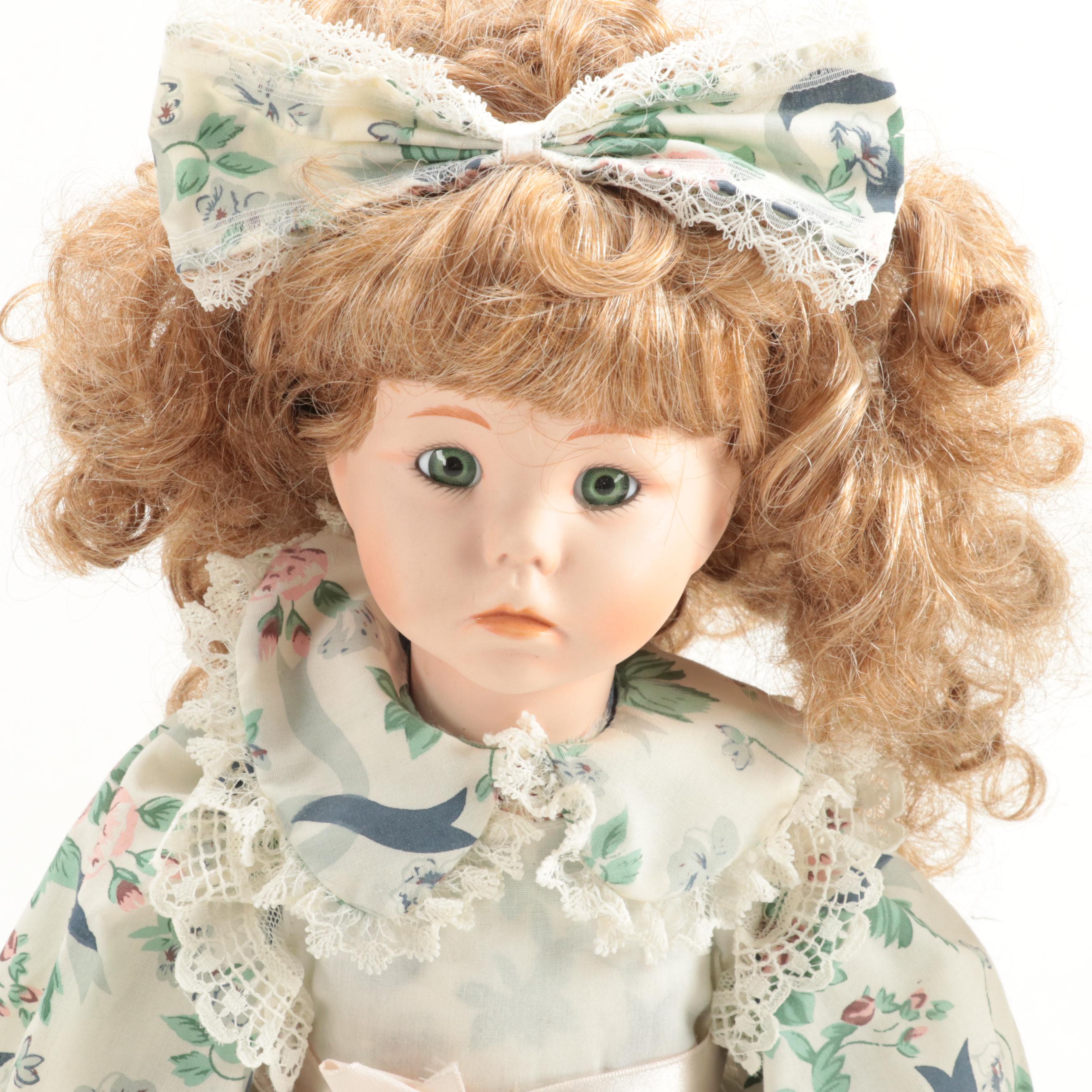 Wimbledon Collection and Other Porcelain Bisque Dolls