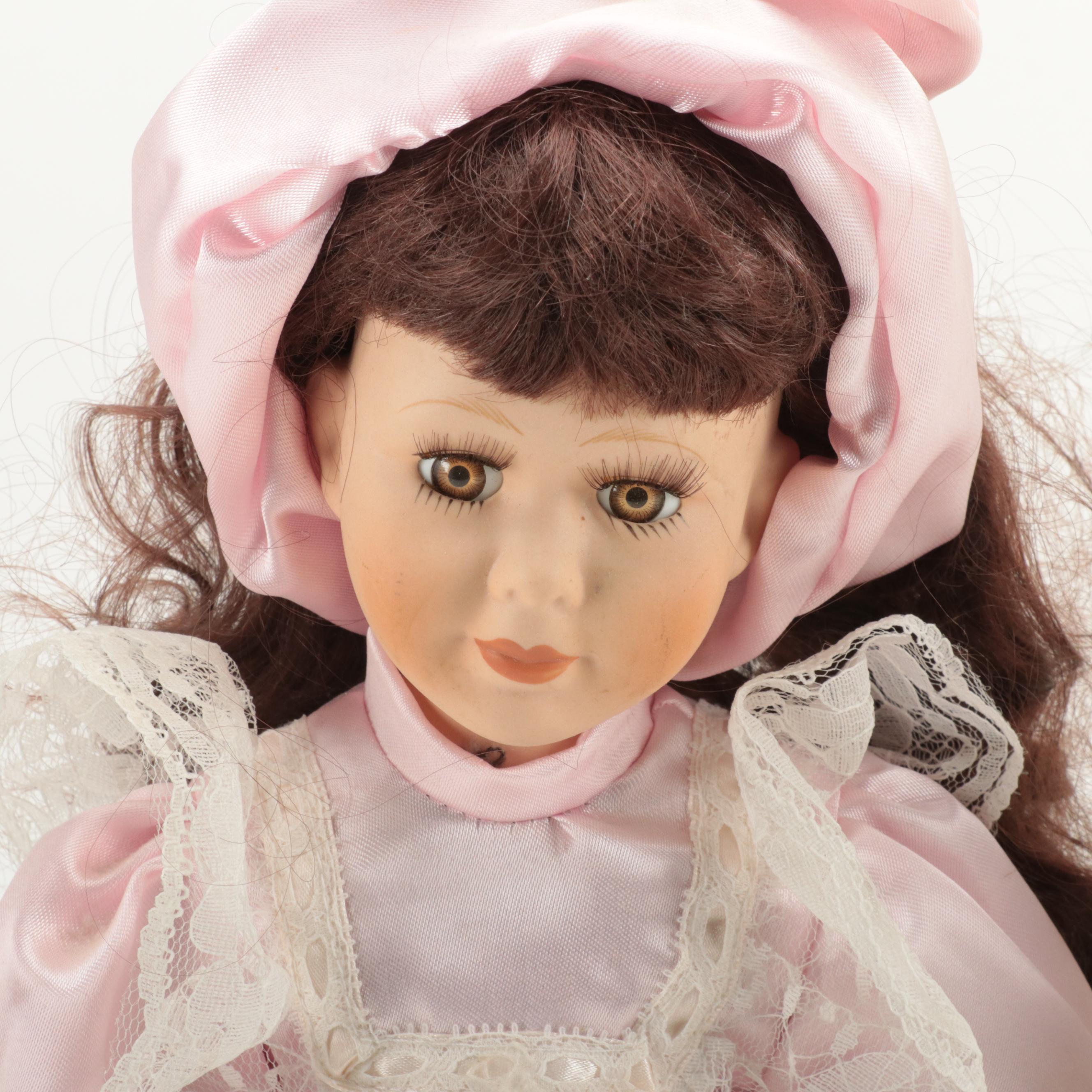 Wimbledon Collection and Other Porcelain Bisque Dolls