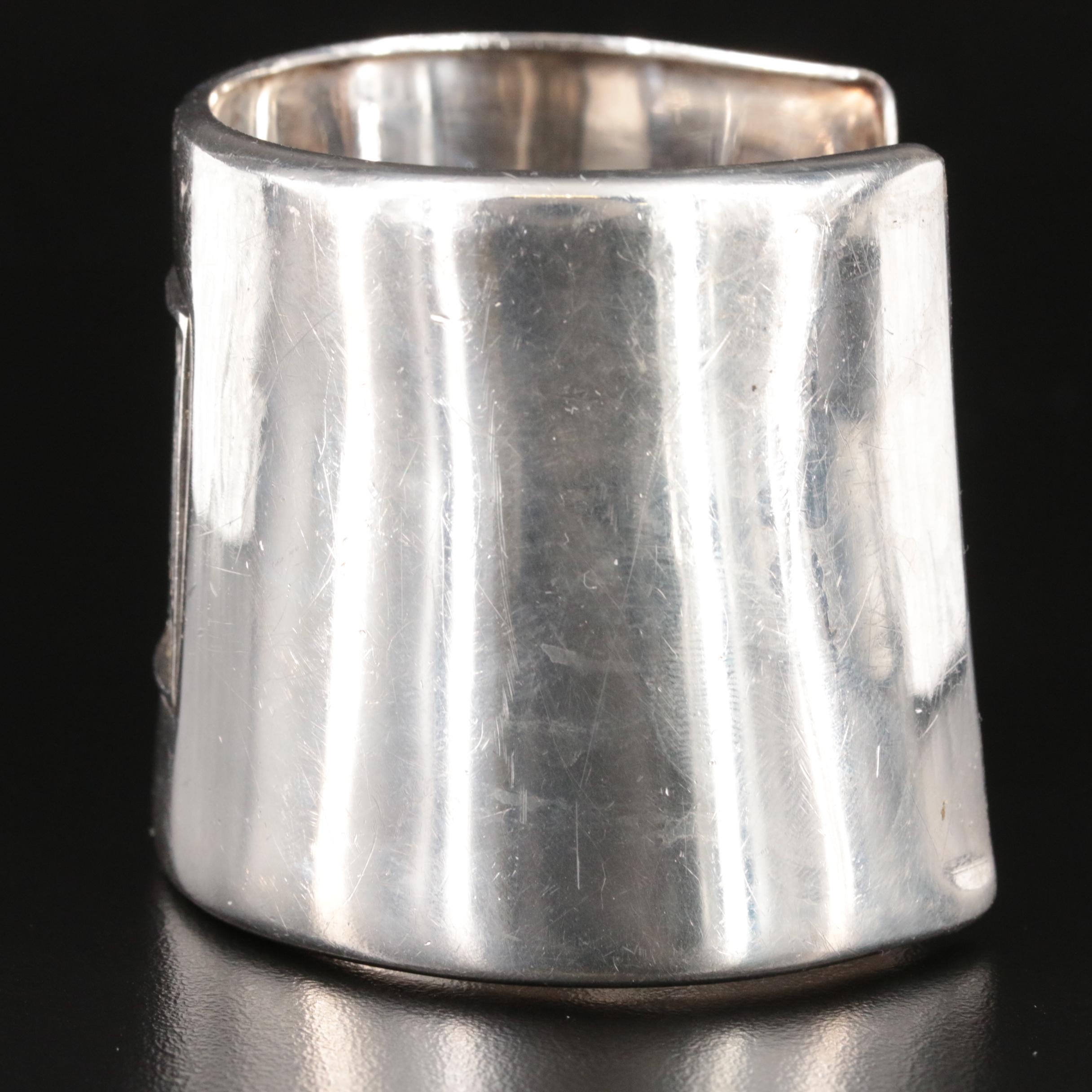 Museum of Modern Art Frank Lloyd Wright Foundation Sterling Cuff