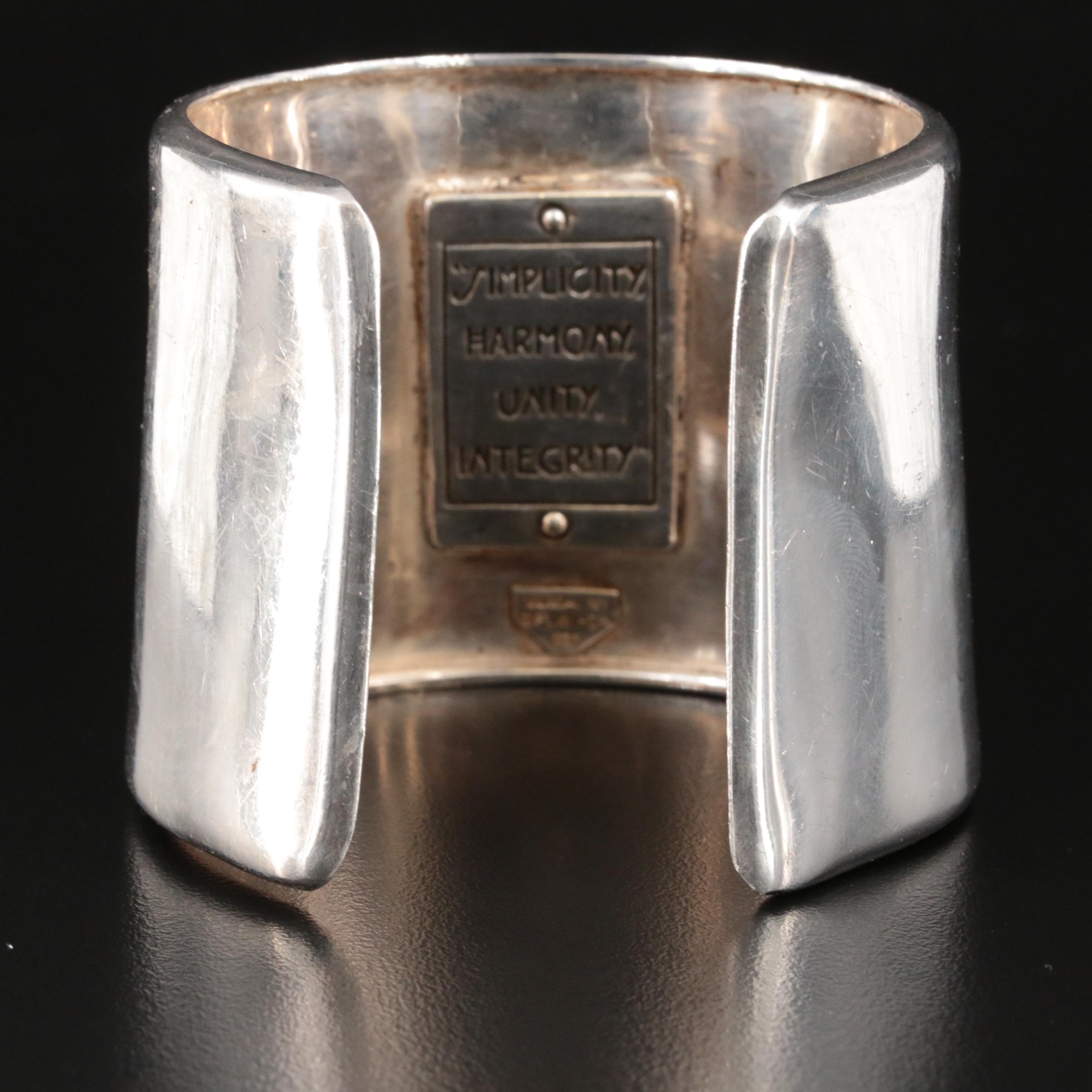 Museum of Modern Art Frank Lloyd Wright Foundation Sterling Cuff