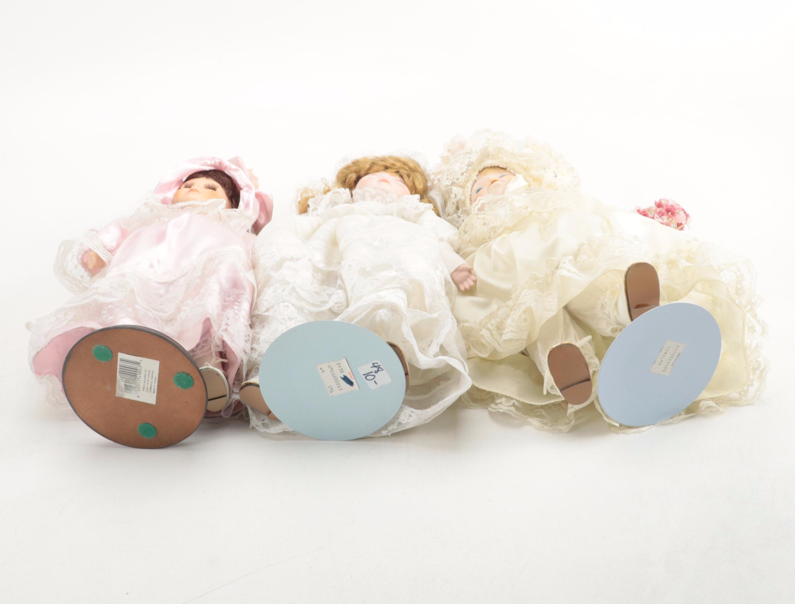Wimbledon Collection and Other Porcelain Bisque Dolls