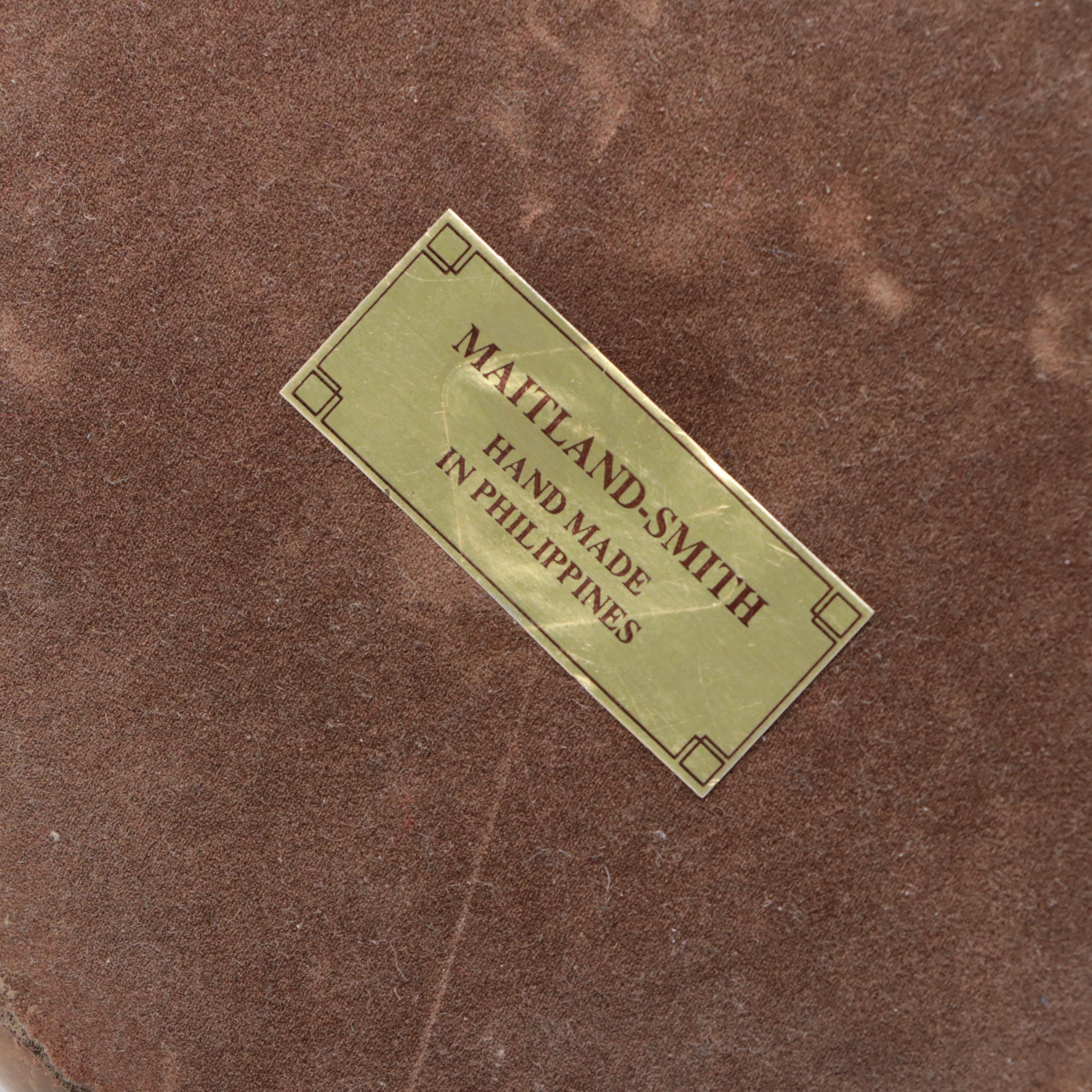 Maitland-Smith Bronze Model of a Hatching Chick on a Tessellated Stone Base