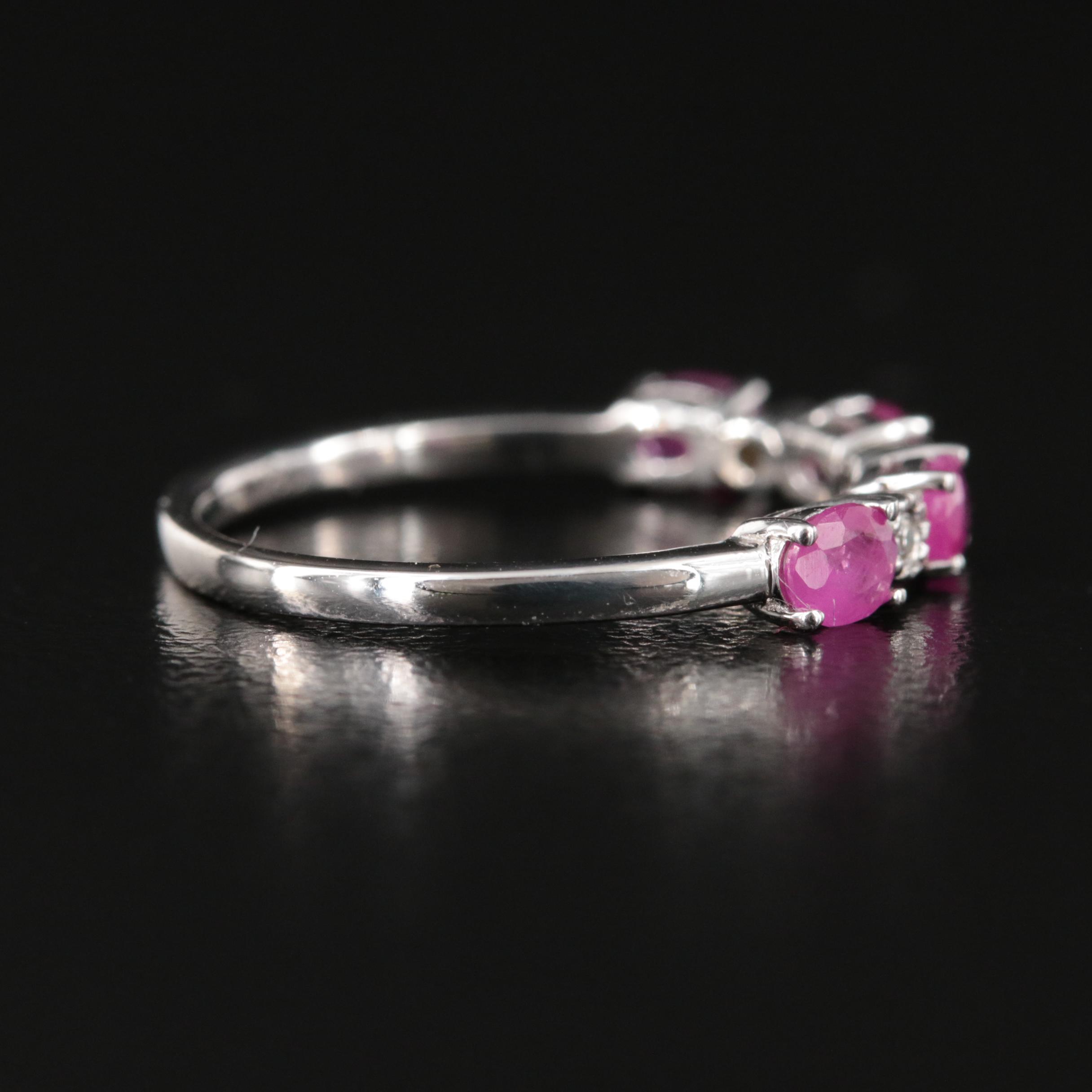 14K Ruby and Diamond Ring