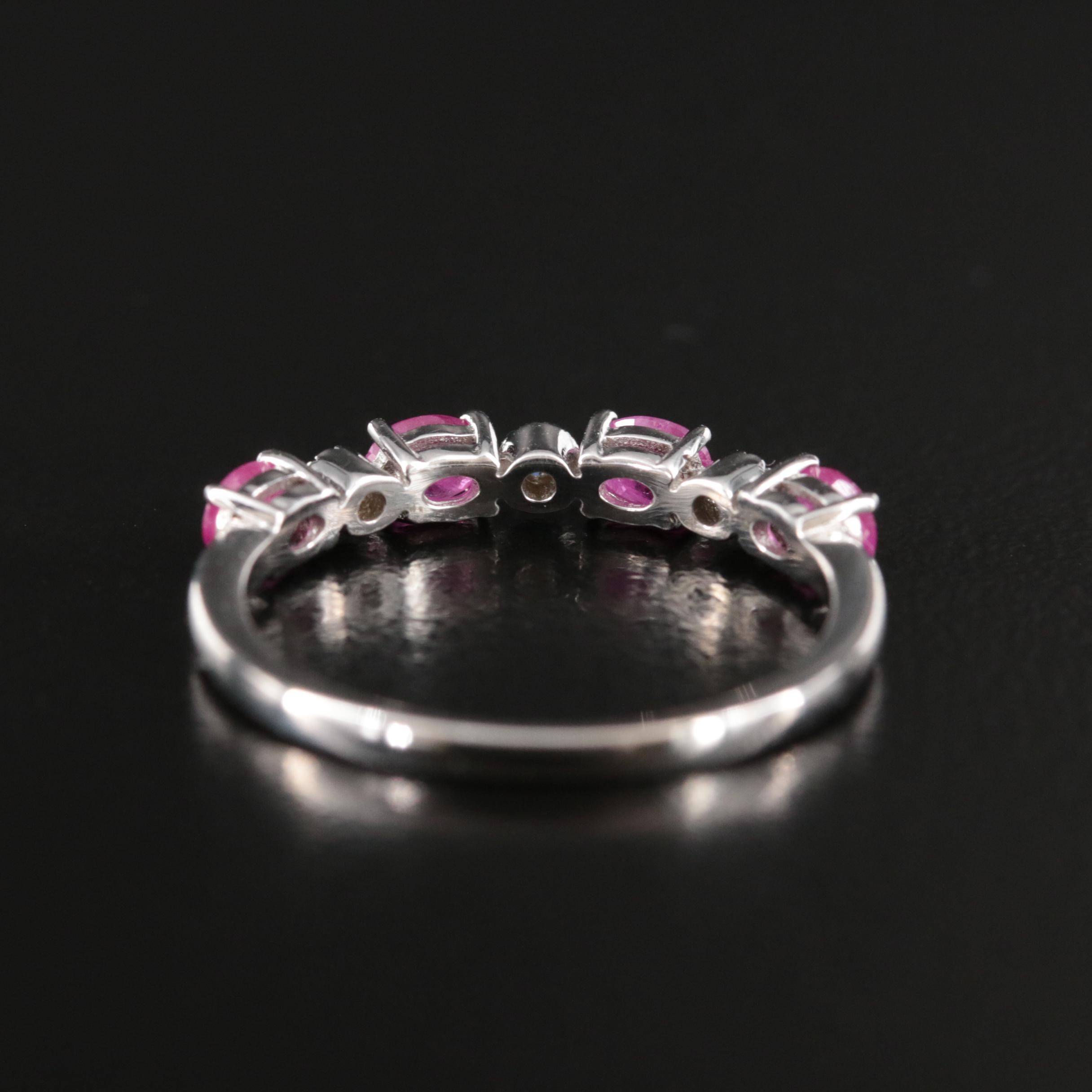 14K Ruby and Diamond Ring