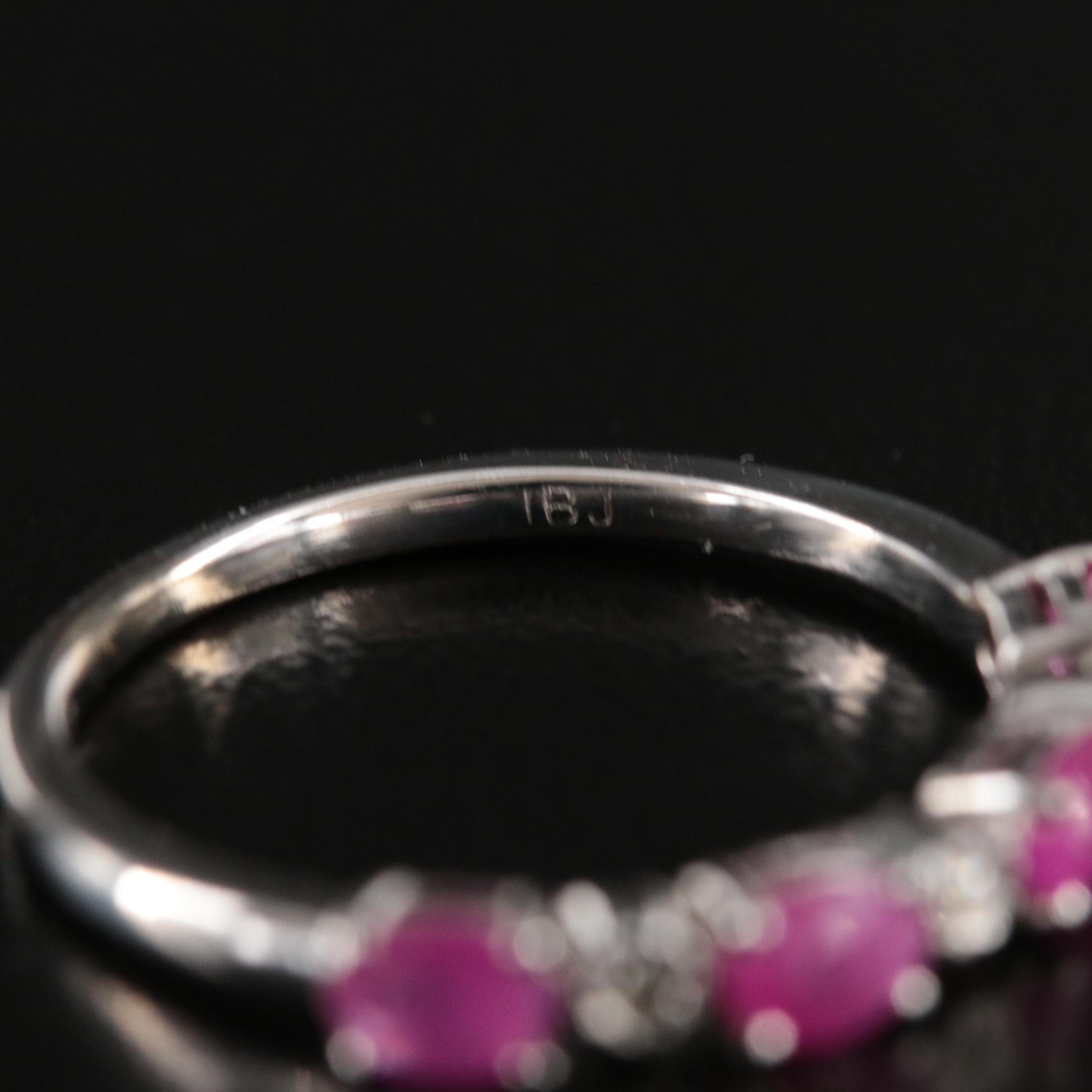 14K Ruby and Diamond Ring