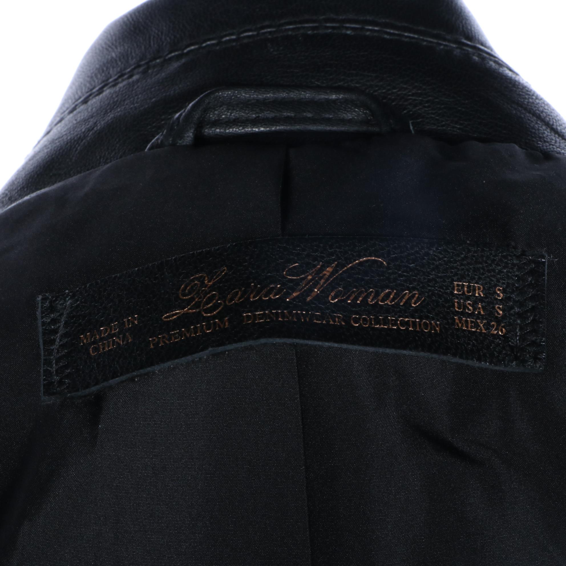 Zara Woman and Cusp by Neiman Marcus Jackets in Studded and Fringed Leather