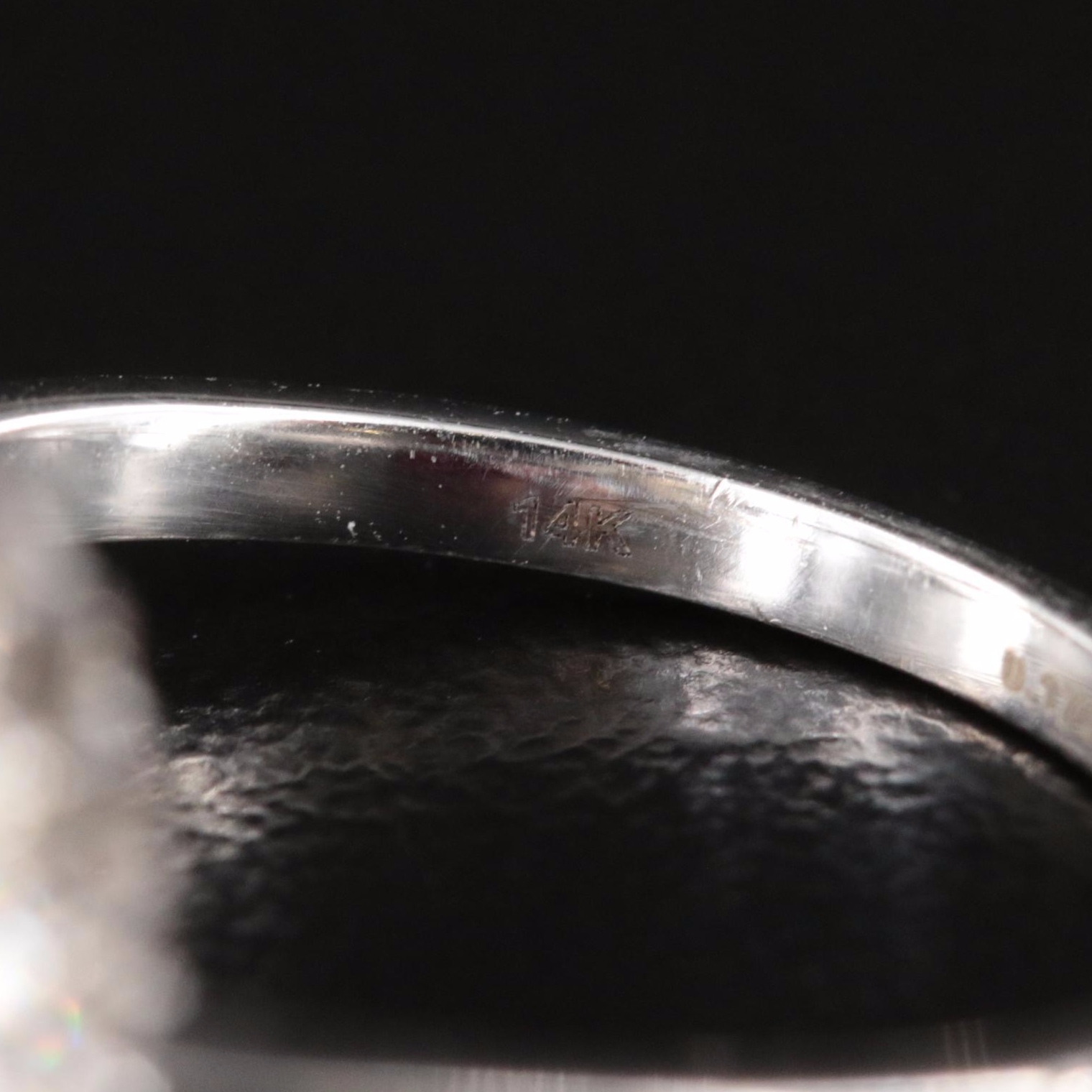 14K 1.07 CTW Diamond Navette Ring