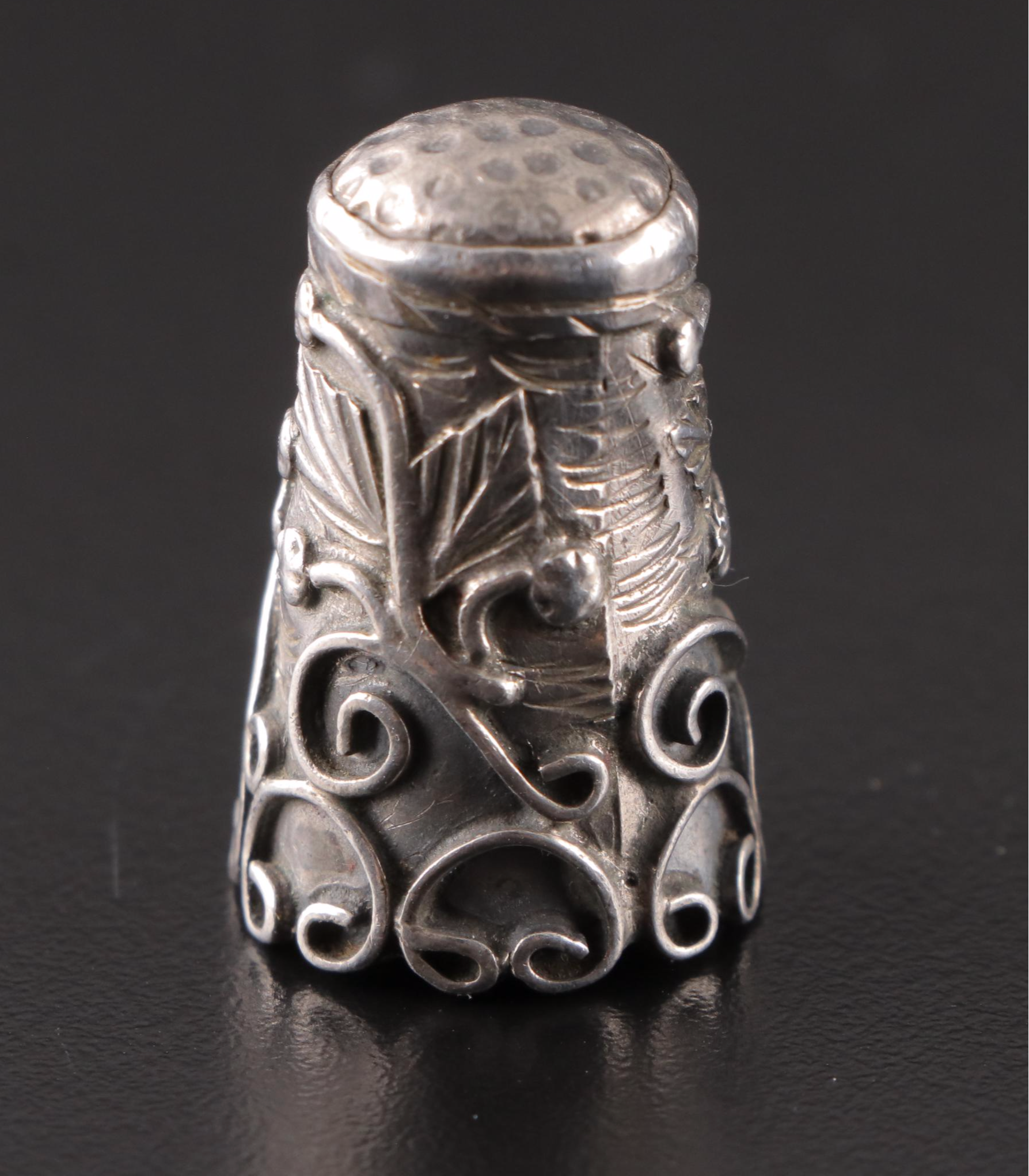 Simons Brothers and Other Sterling Silver and Silver Plate Thimbles