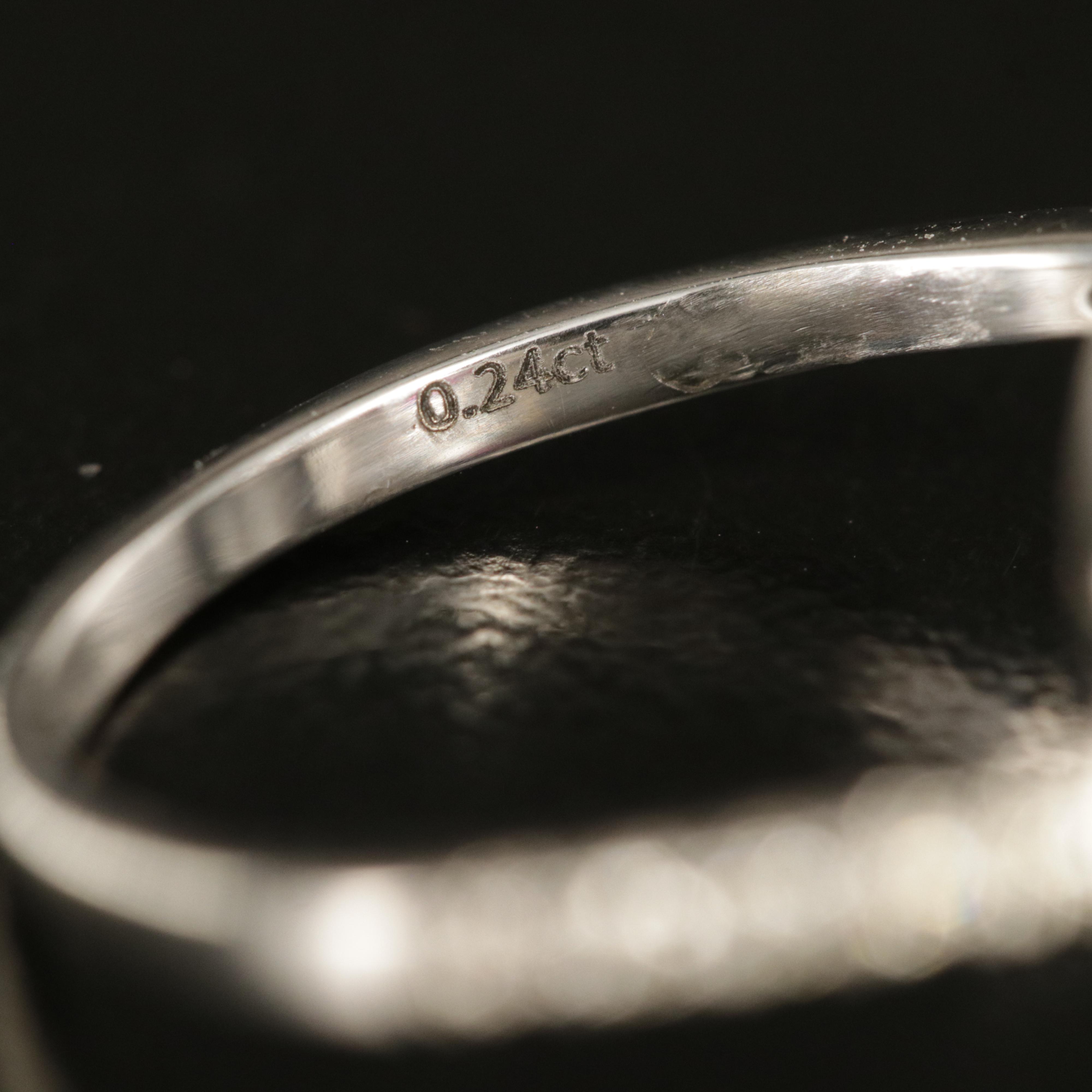 14K Garnet and Diamond Ring