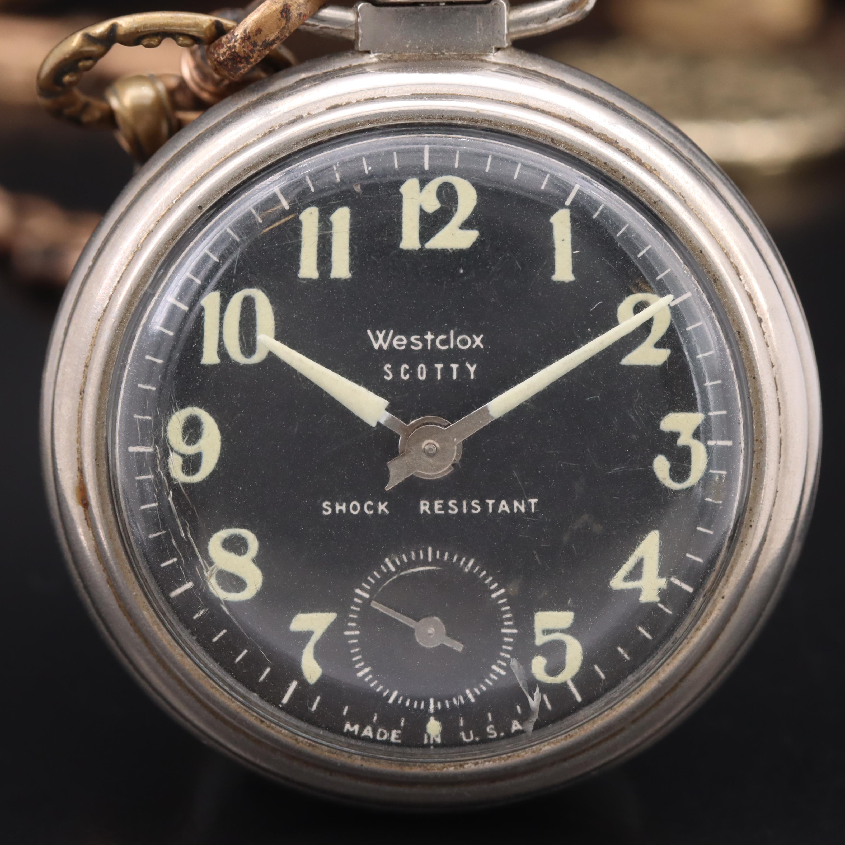 Pair of Vintage Pocket Watches with Fobs Including Woven Hair