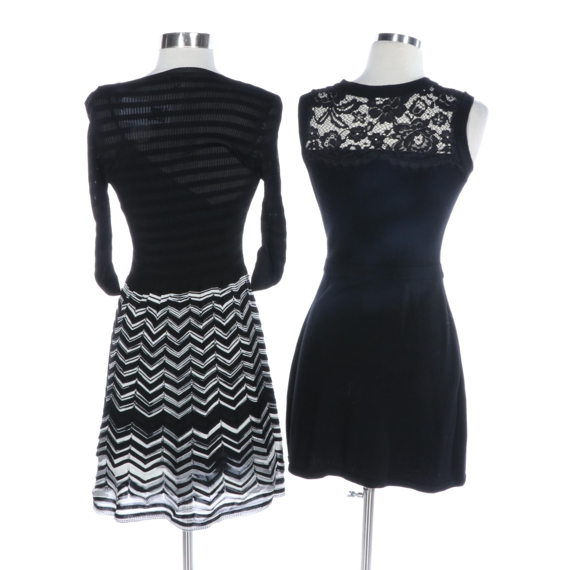 Missoni and Shoshanna Knit and Lace Dresses