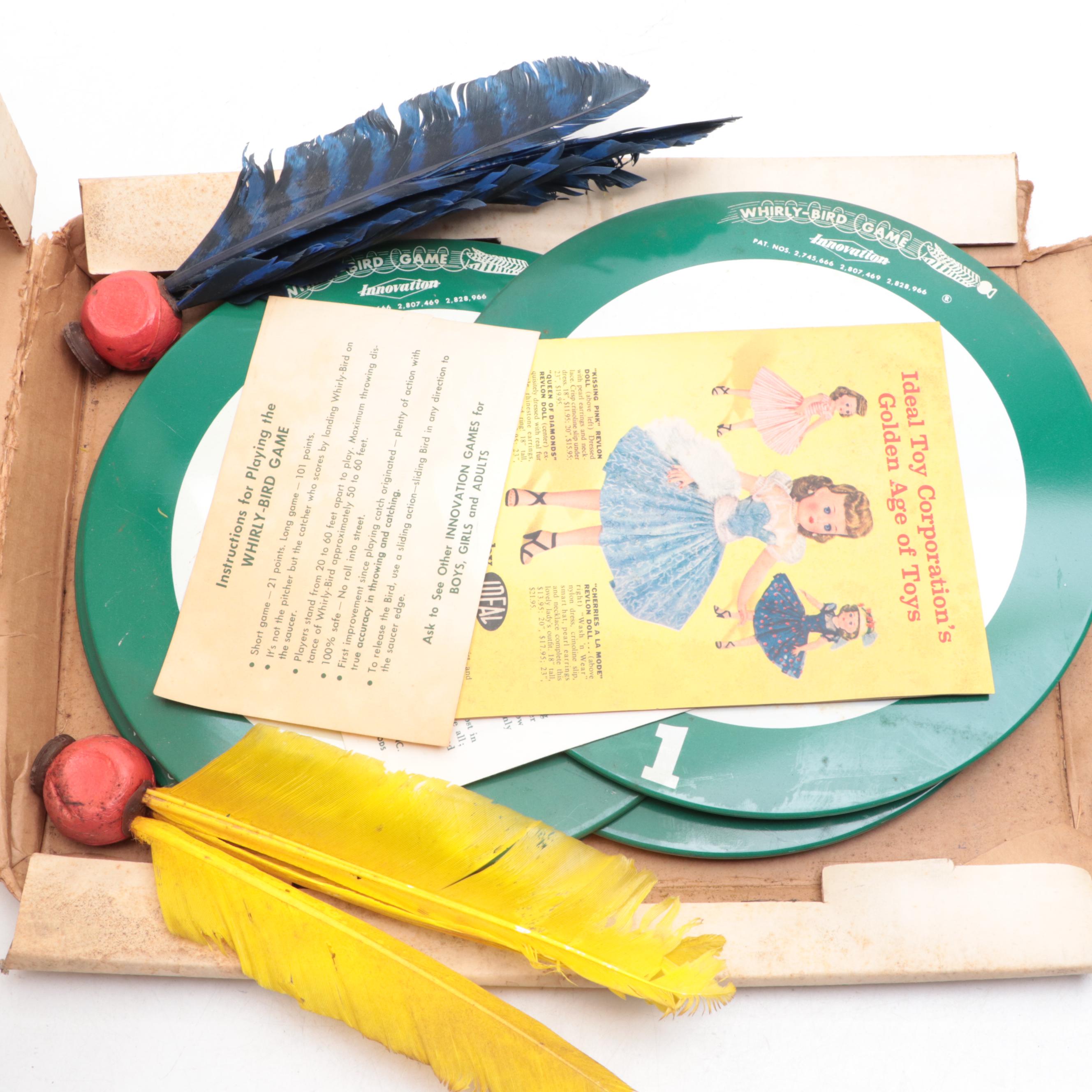 Pressman "Monte Carlo" Bingo Set with Other Games, Mid-20th Century