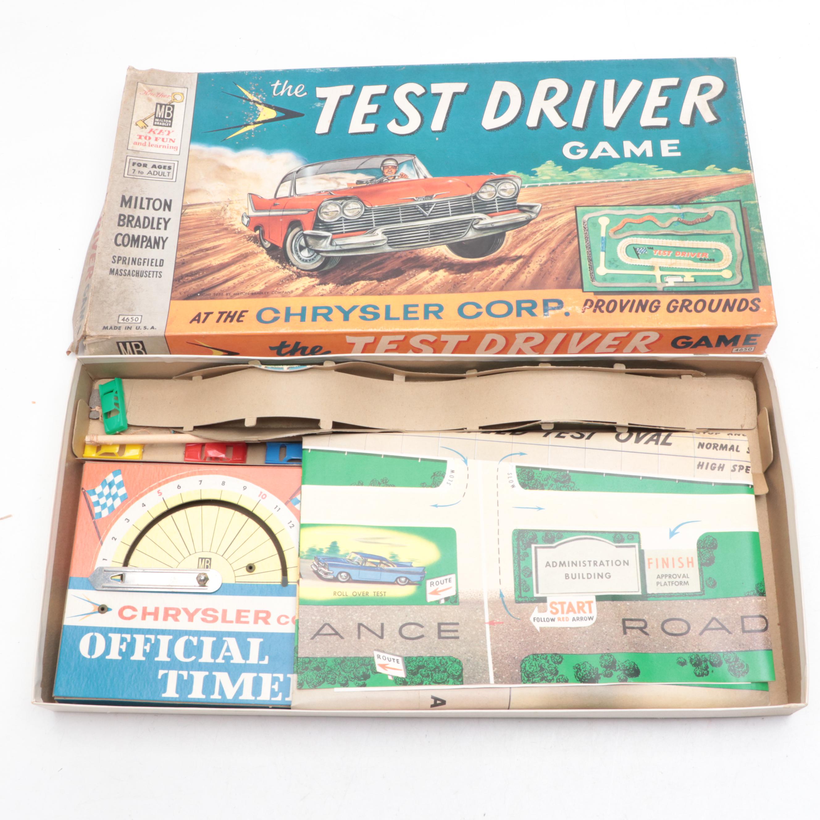 Pressman "Monte Carlo" Bingo Set with Other Games, Mid-20th Century