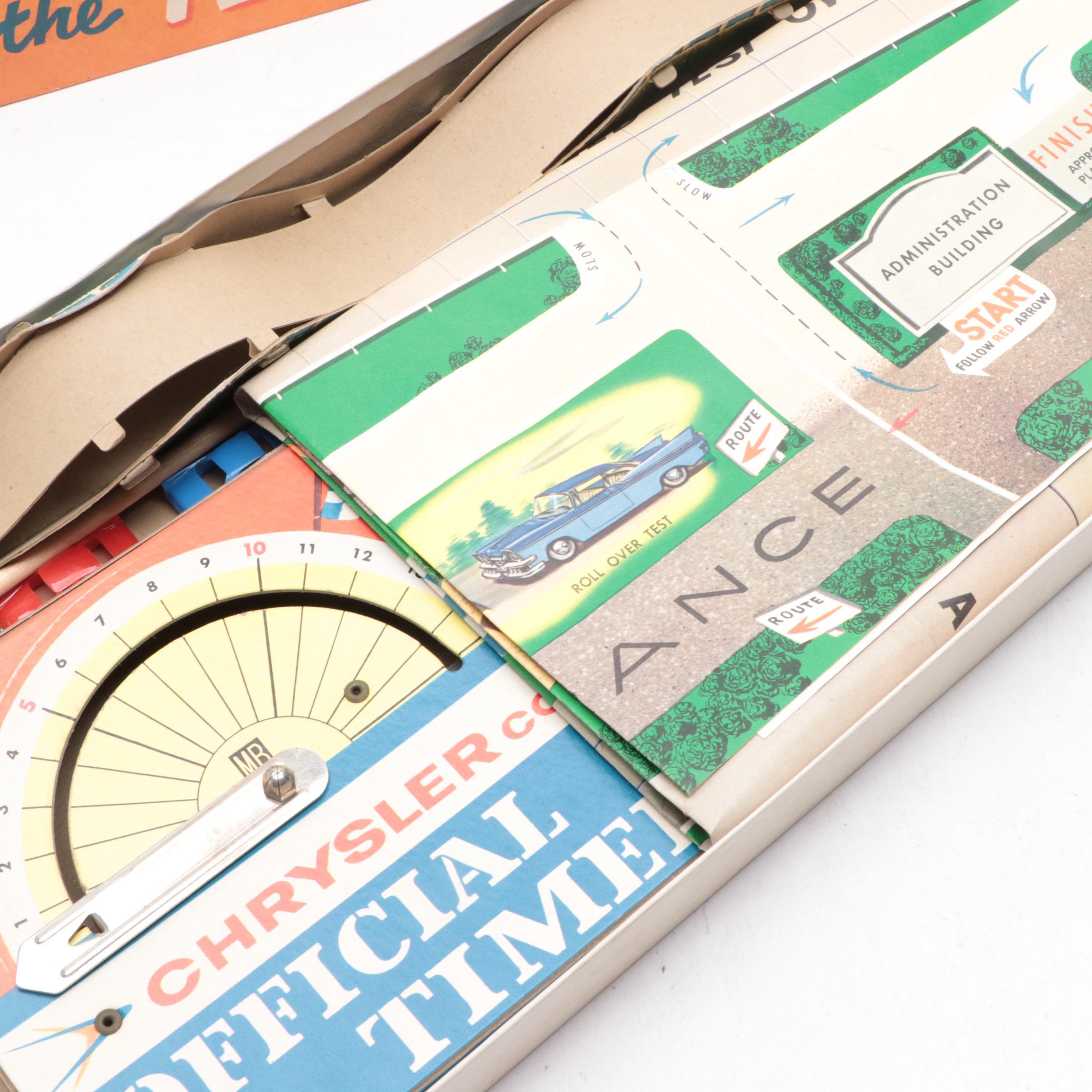 Pressman "Monte Carlo" Bingo Set with Other Games, Mid-20th Century