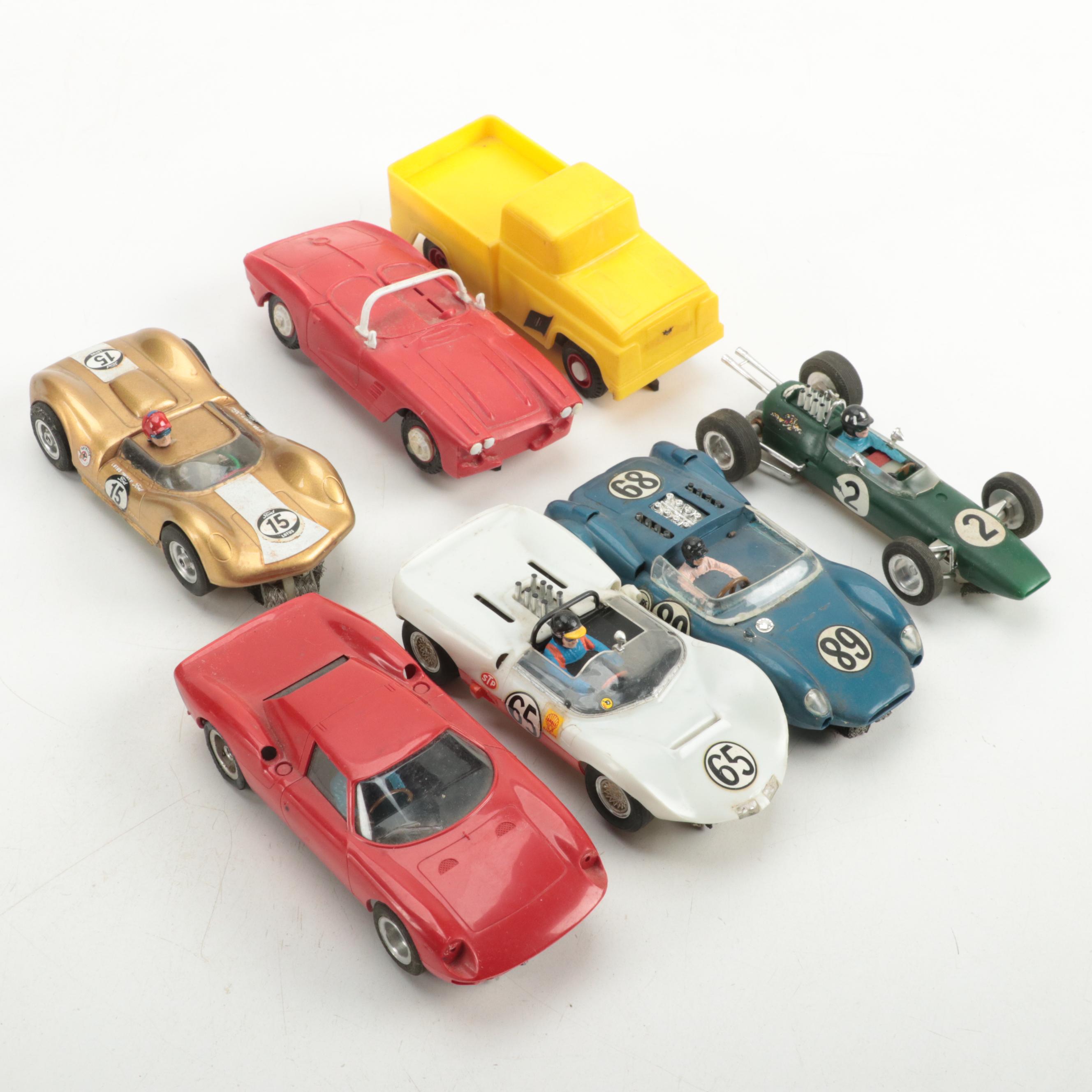 Monogram, AMT and Gilbert Slot Cars Including Lotus Grand Prix