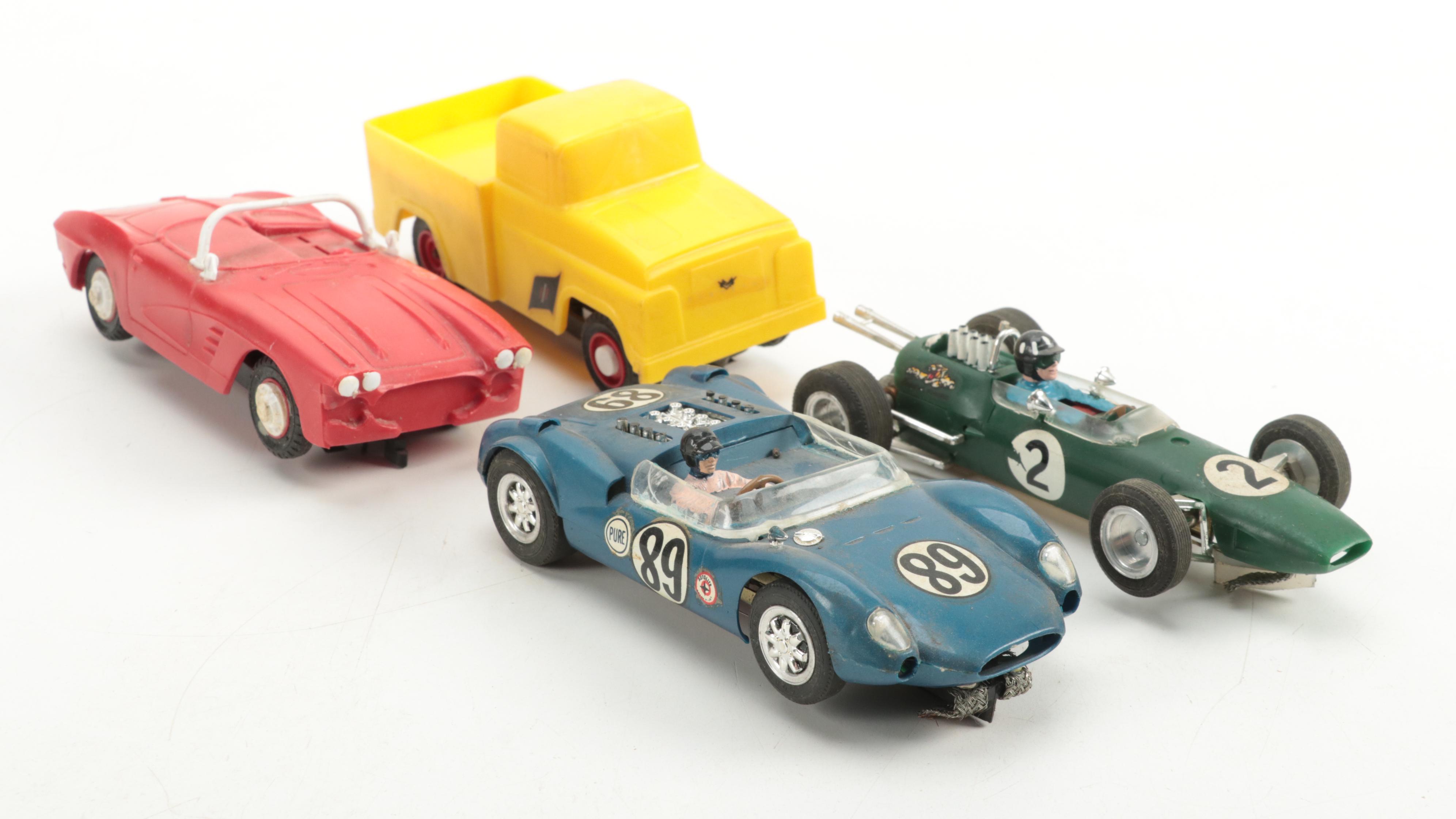 Monogram, AMT and Gilbert Slot Cars Including Lotus Grand Prix