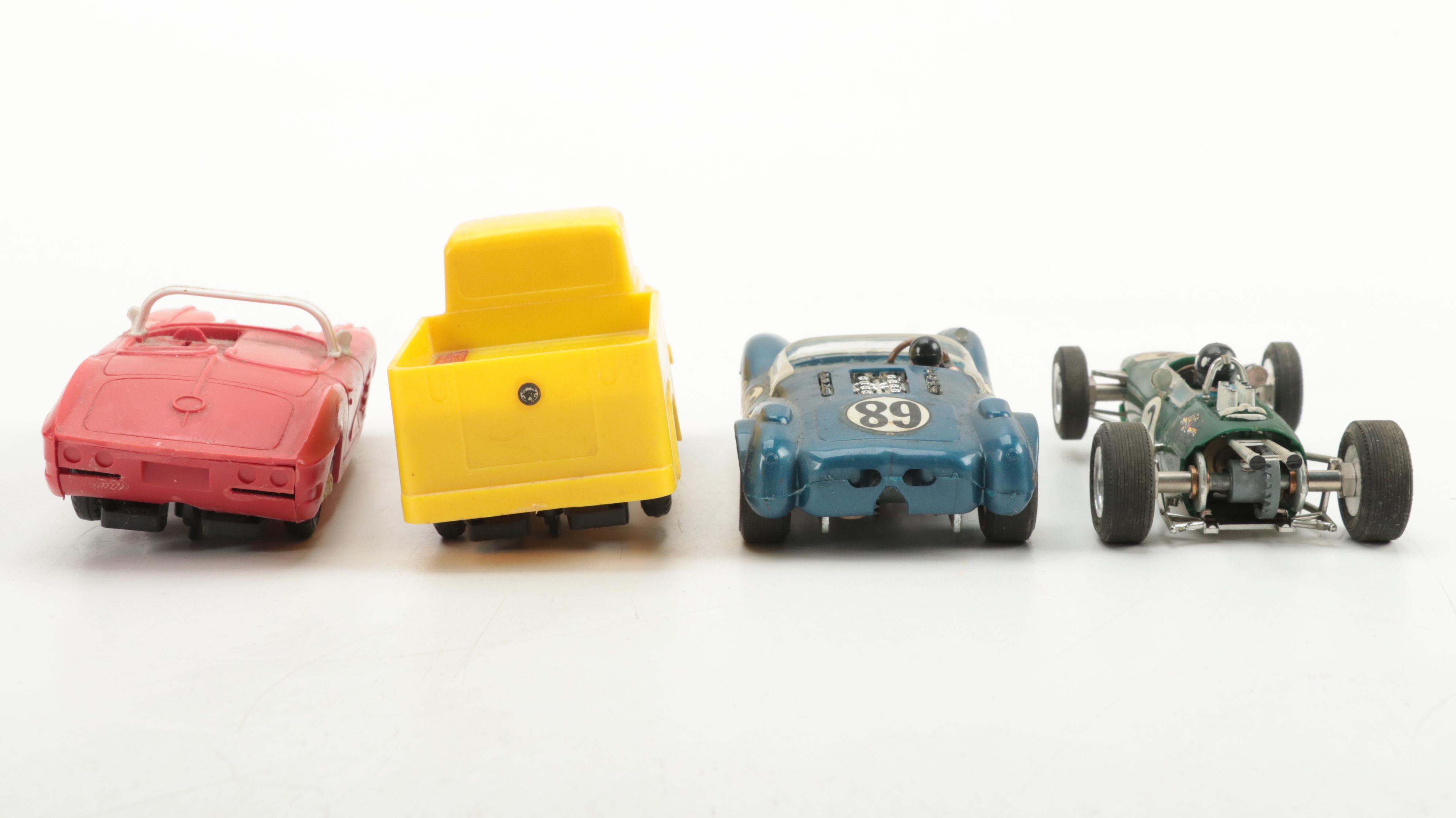 Monogram, AMT and Gilbert Slot Cars Including Lotus Grand Prix