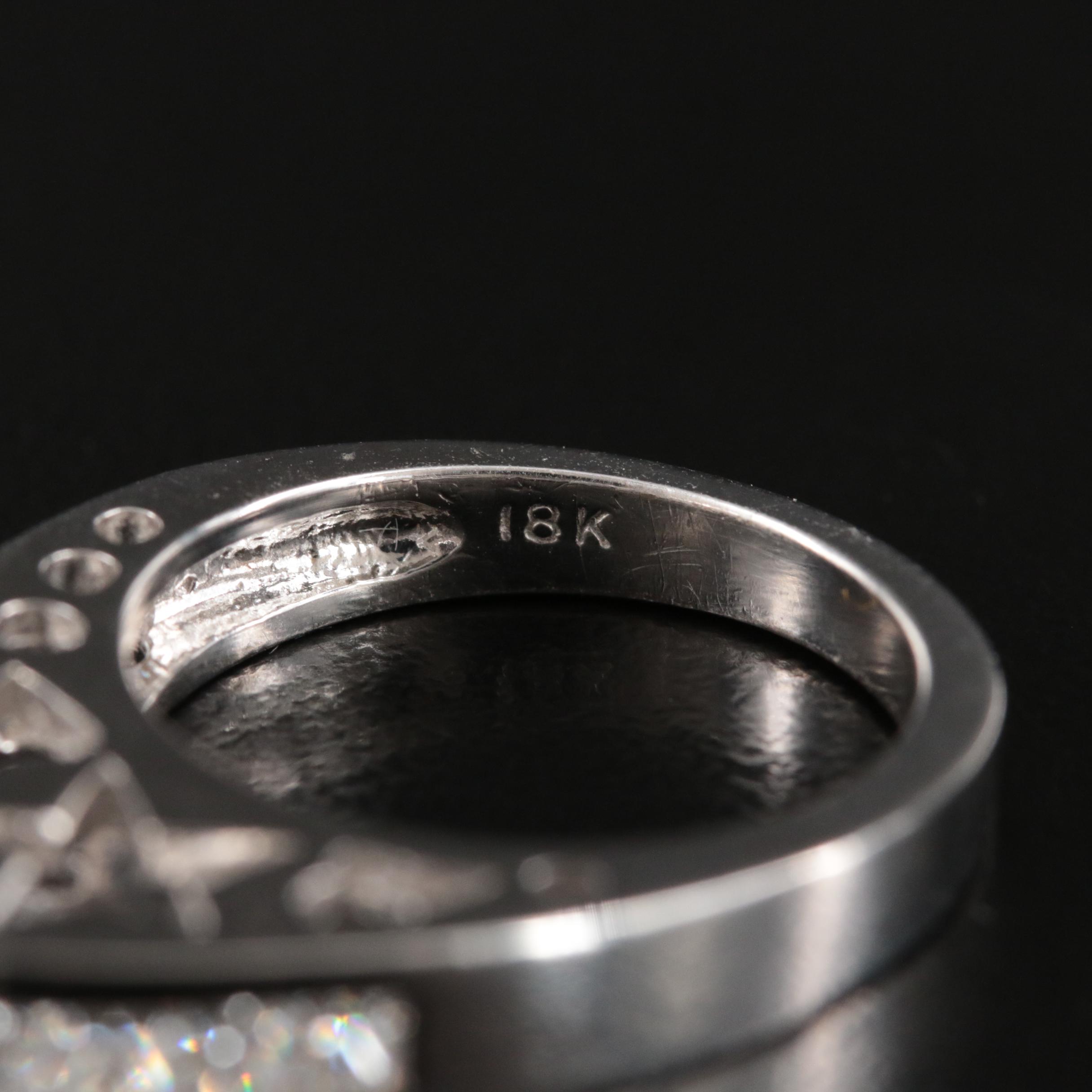 18K 1.00 CTW Diamond Ring