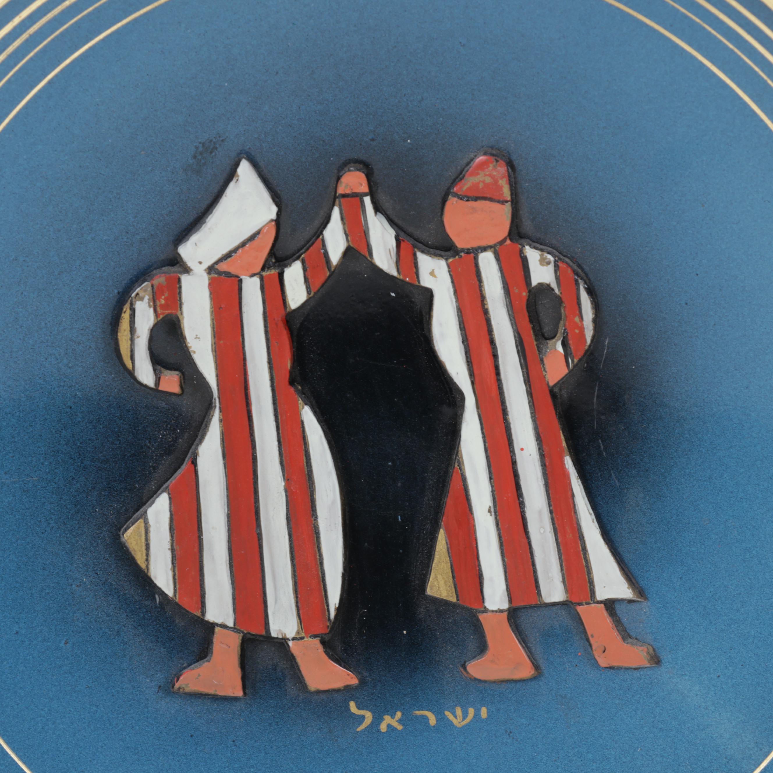 Hand-Painted Decorative Wall Plate