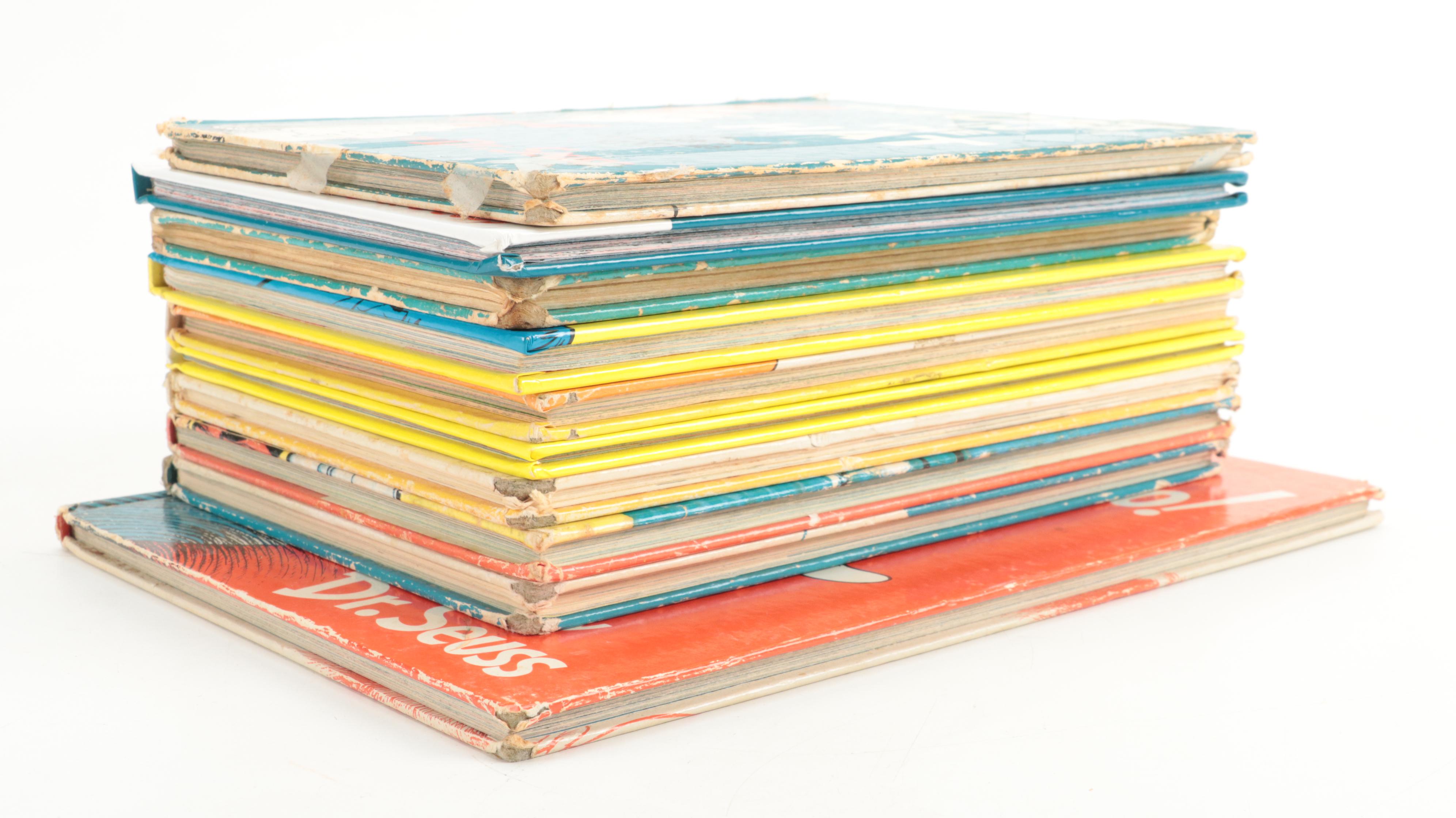 Illustrated "The Cat in the Hat" and More Children's Books, Mid to Late 20th C.