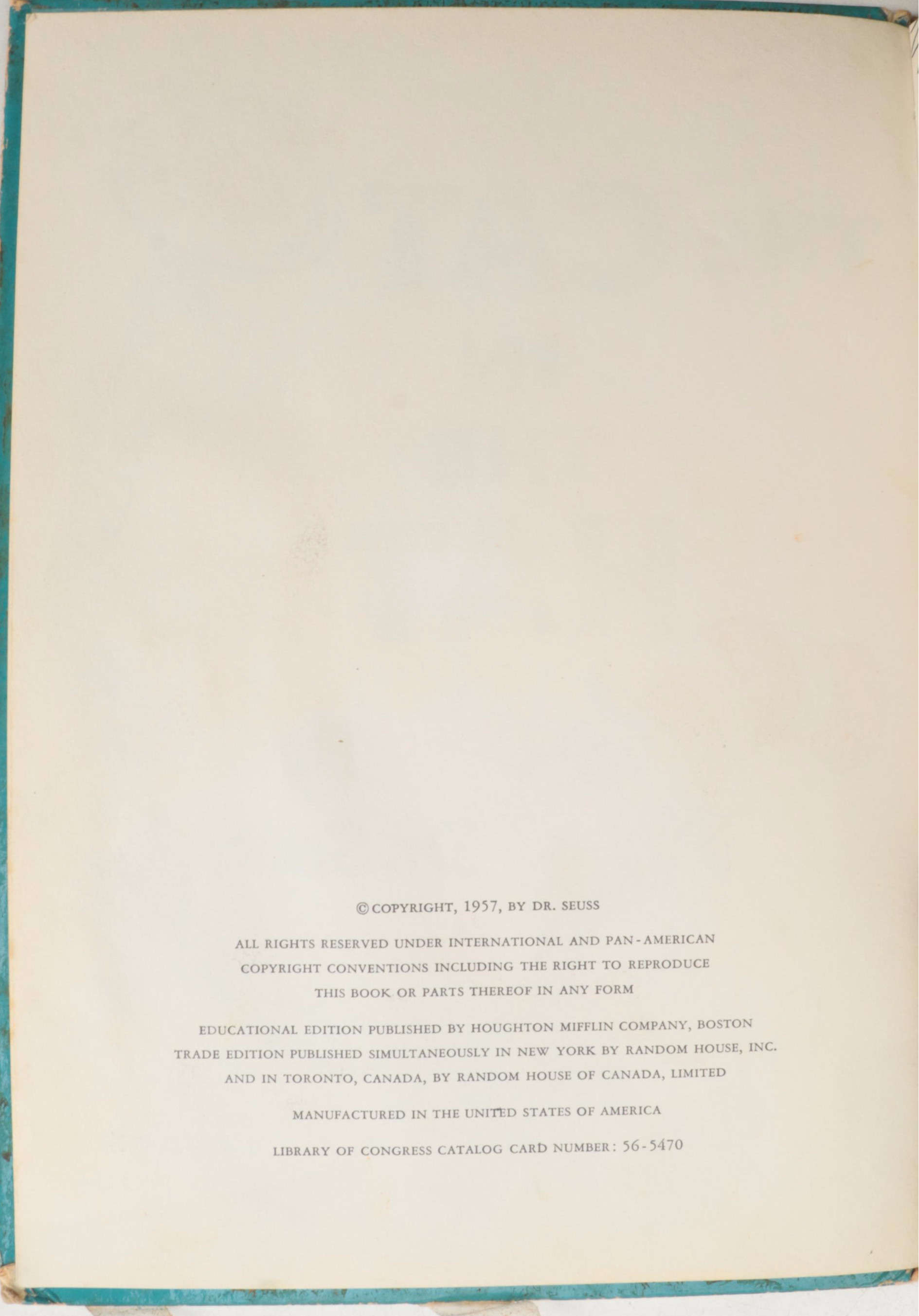 Illustrated "The Cat in the Hat" and More Children's Books, Mid to Late 20th C.