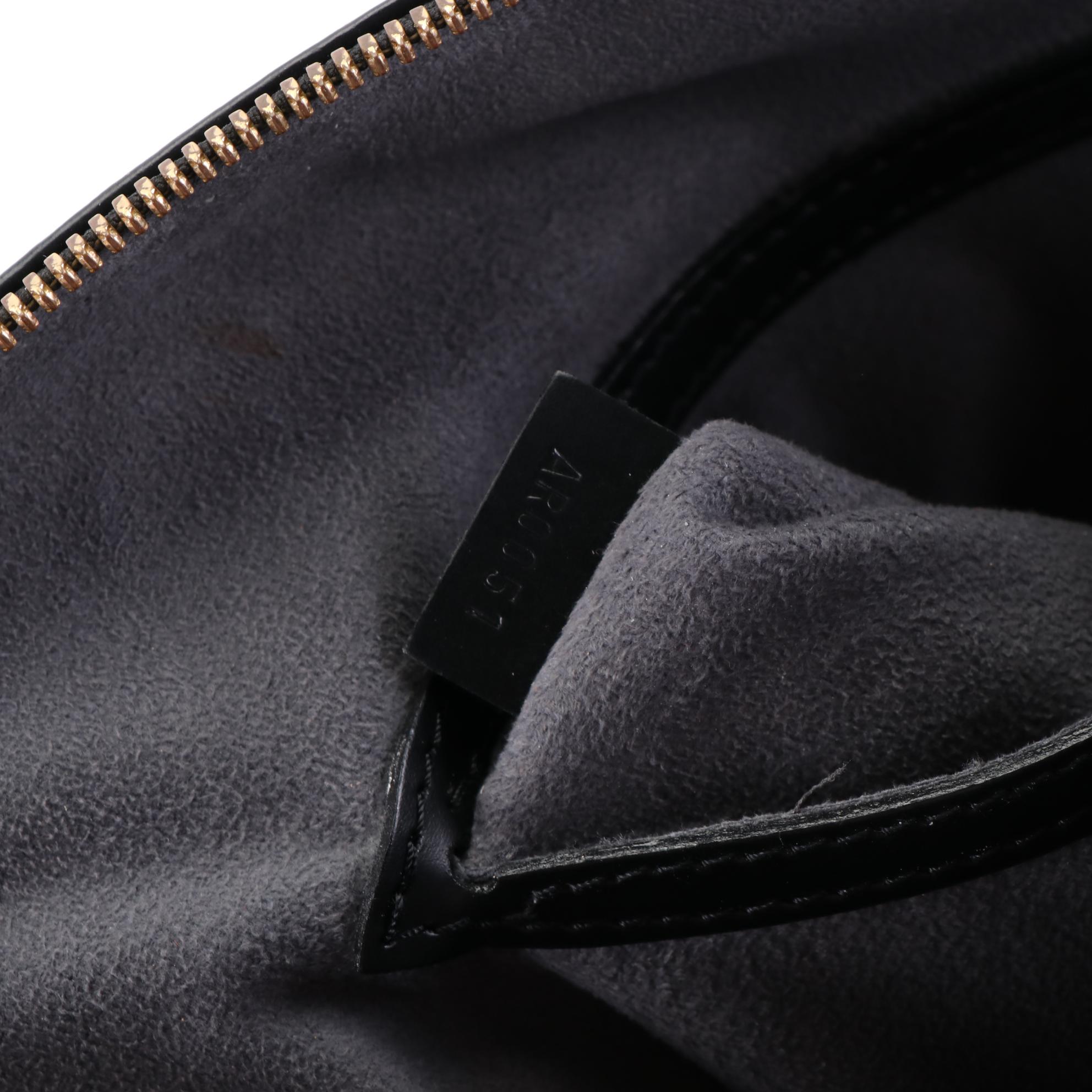 Louis Vuitton Alma PM in Black Epi Leather