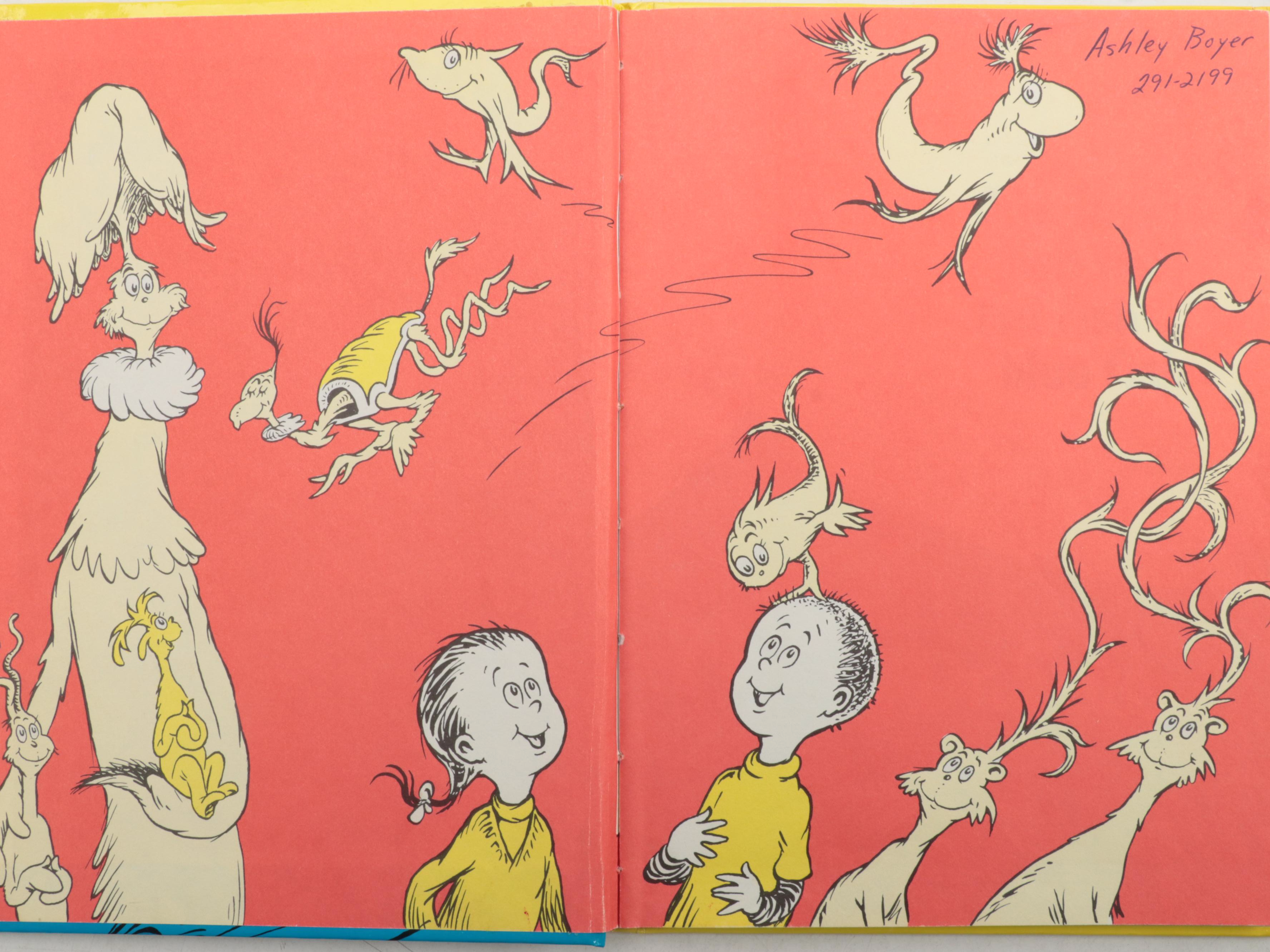 Illustrated "The Cat in the Hat" and More Children's Books, Mid to Late 20th C.