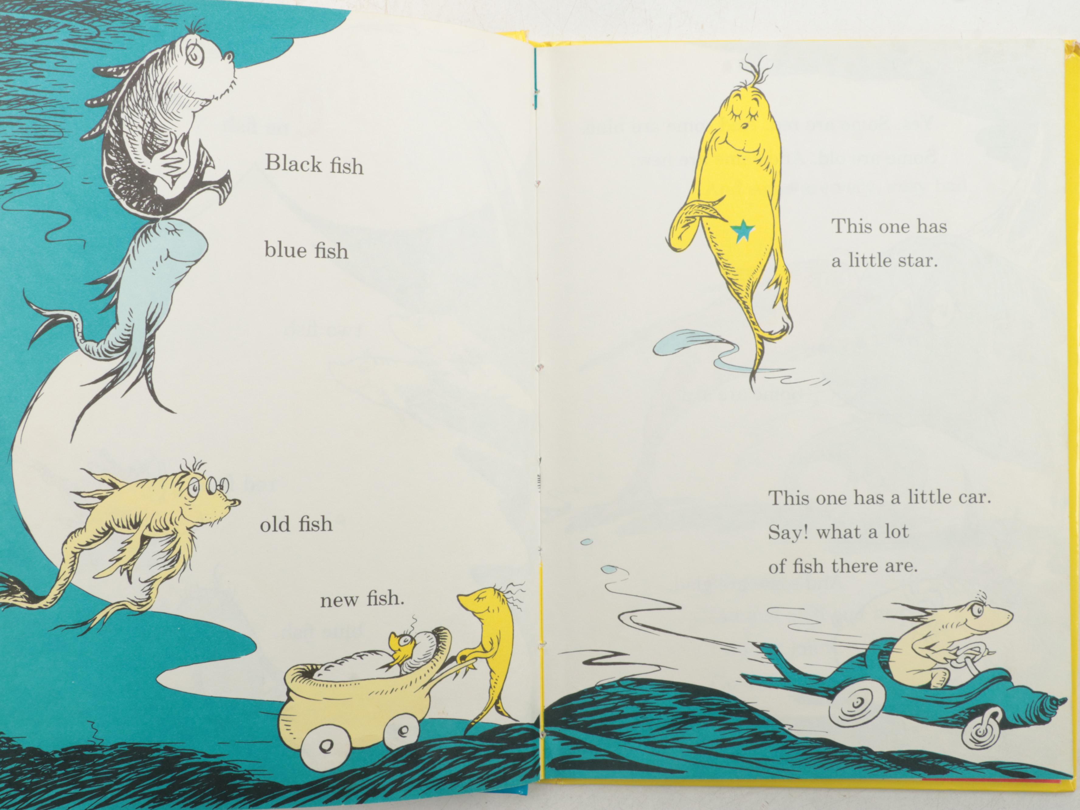 Illustrated "The Cat in the Hat" and More Children's Books, Mid to Late 20th C.