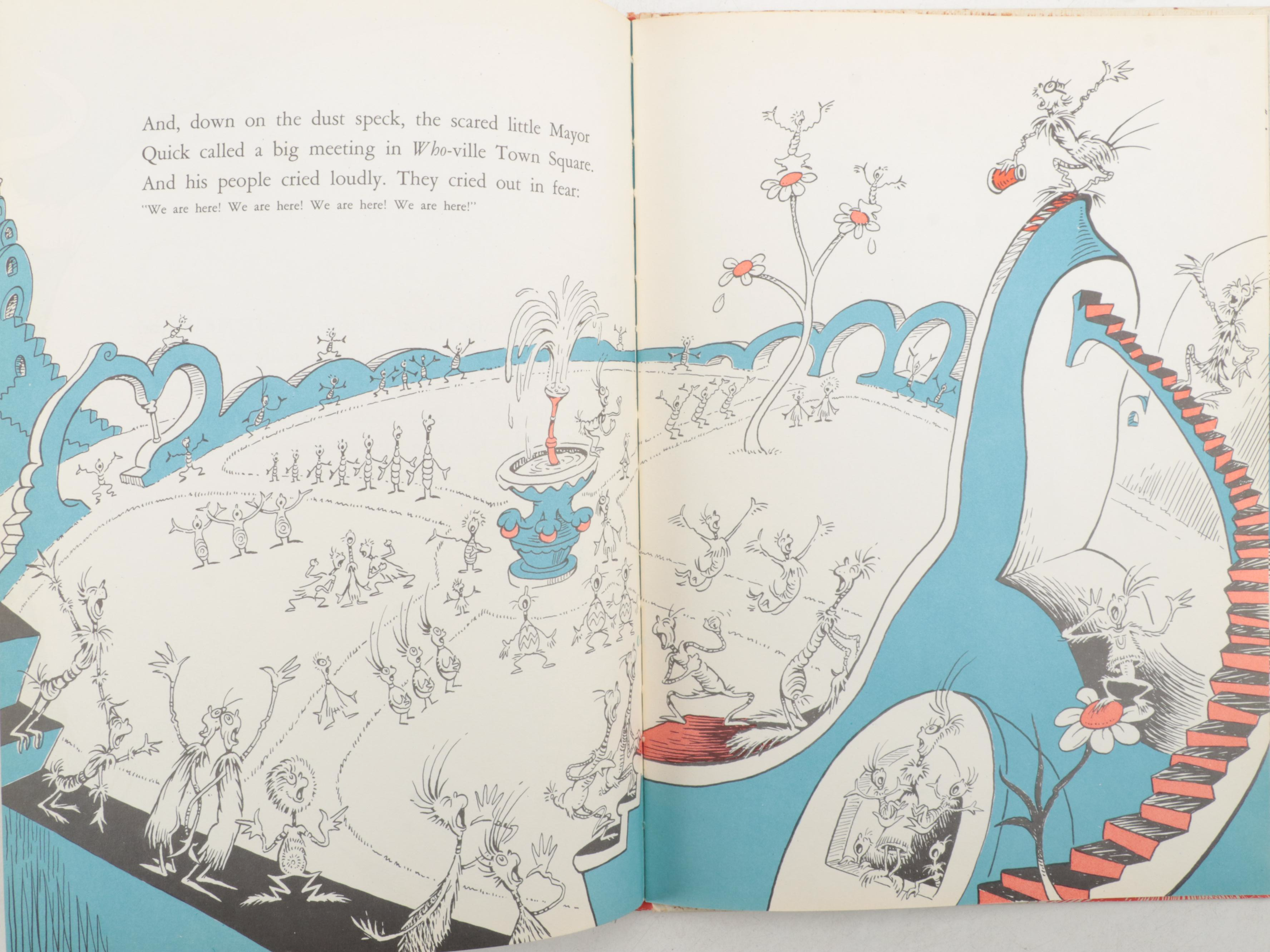Illustrated "The Cat in the Hat" and More Children's Books, Mid to Late 20th C.