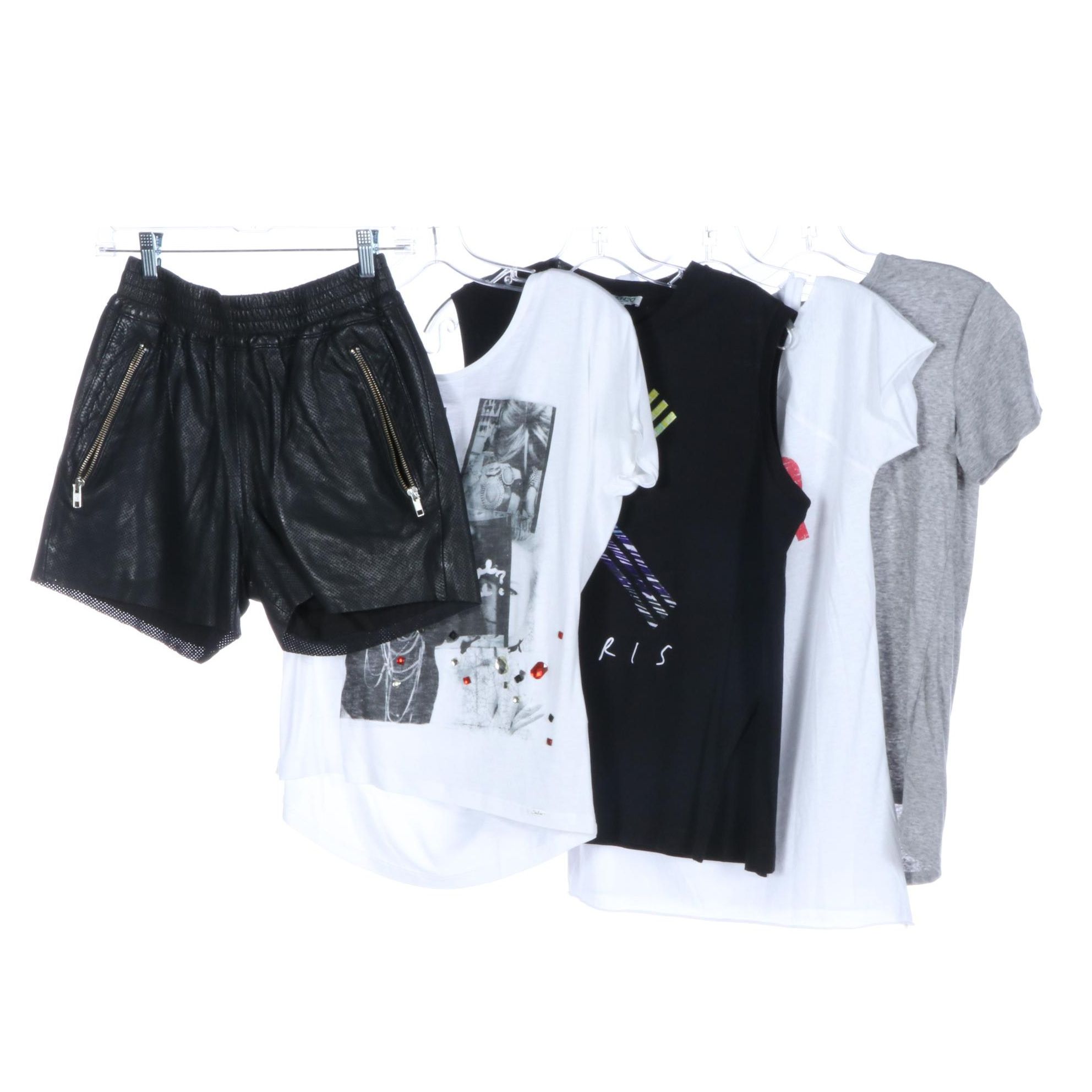 Kenzo, Disney Collection, Oak, and Other Women's Printed T-Shirts and Shorts