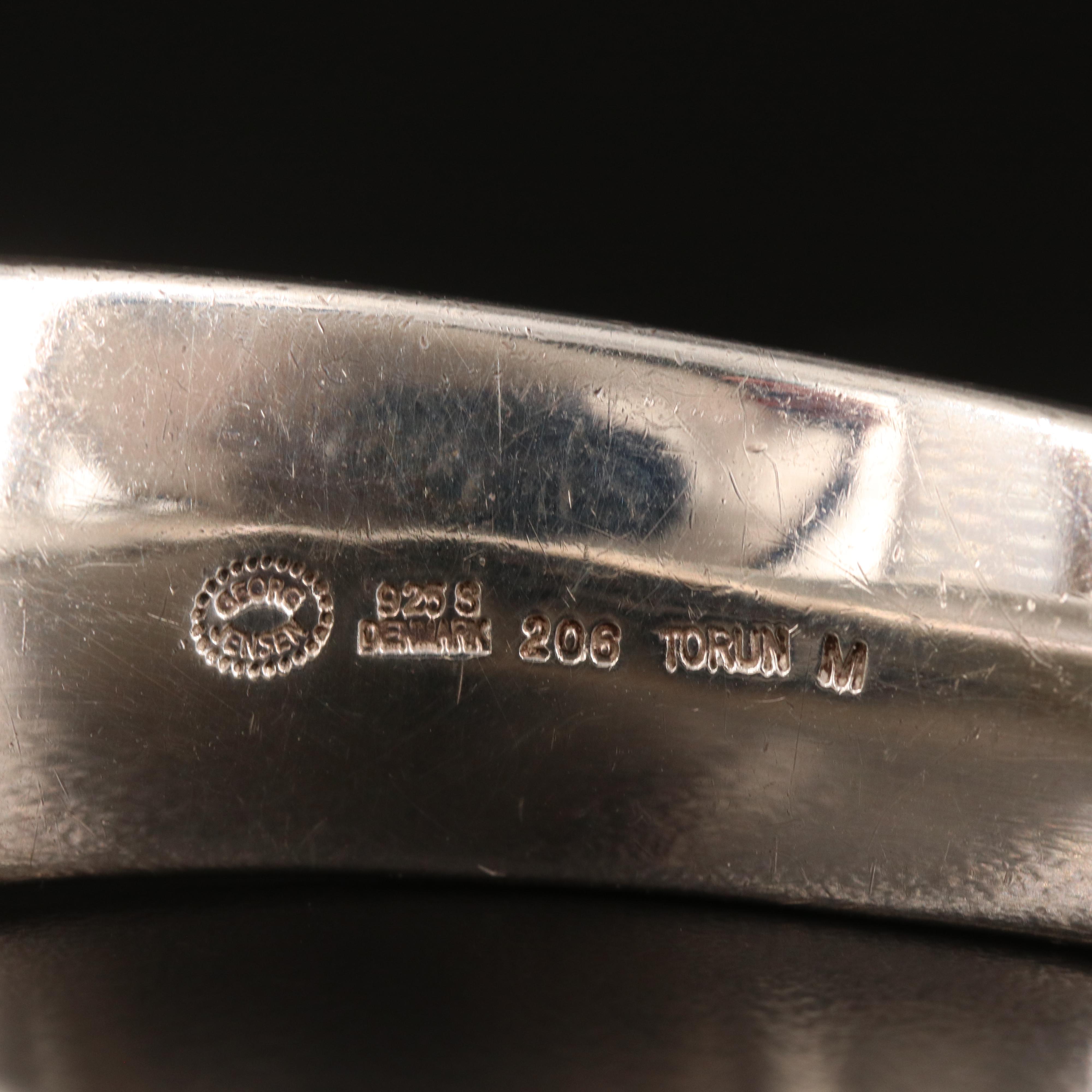 Vivianna Torun for Georg Jensen "Möbius" Sterling Bangle