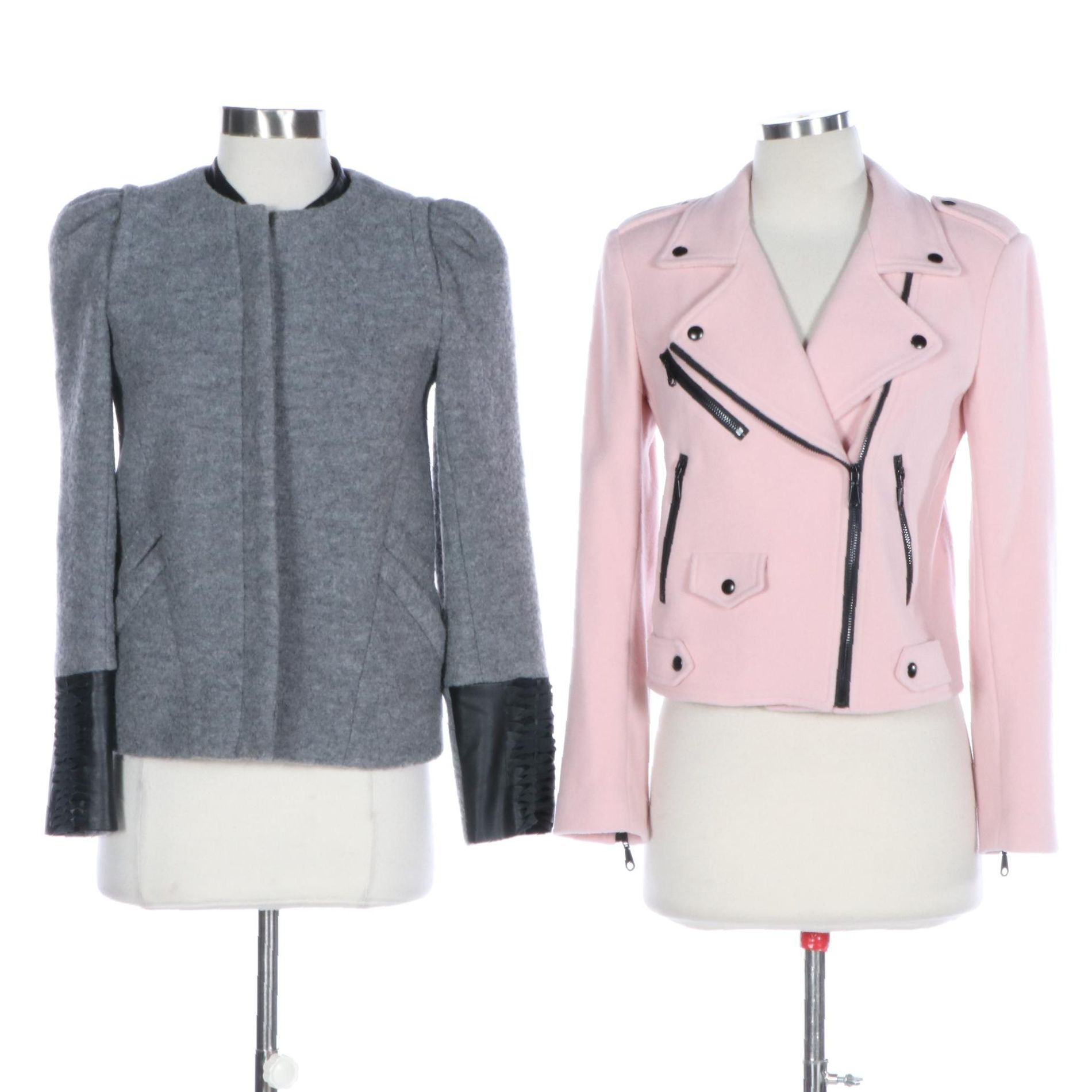Rebecca Minkoff and Maje Jackets