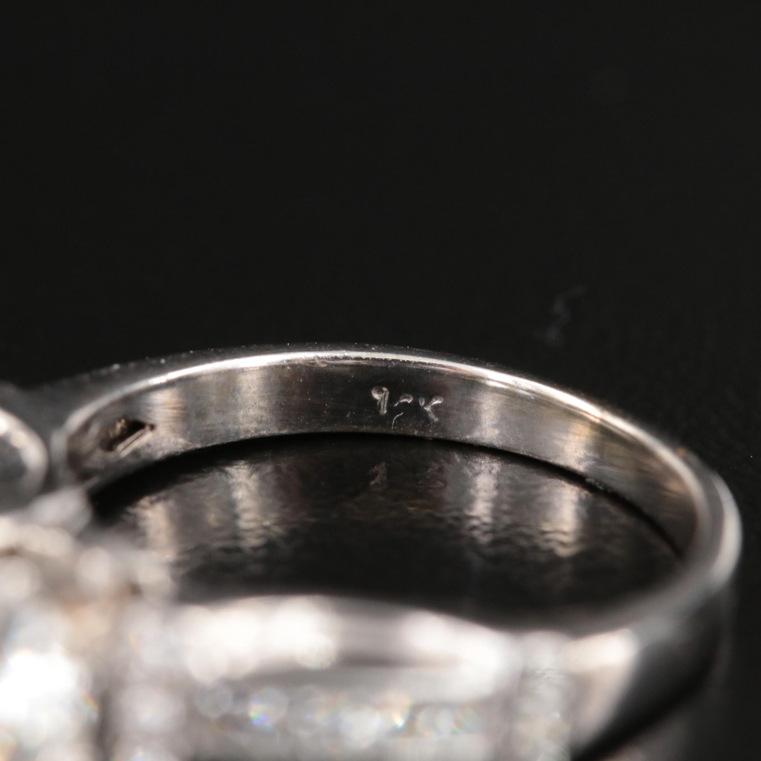 14K 0.94 CTW Diamond Ring with Online Digital GIA Report