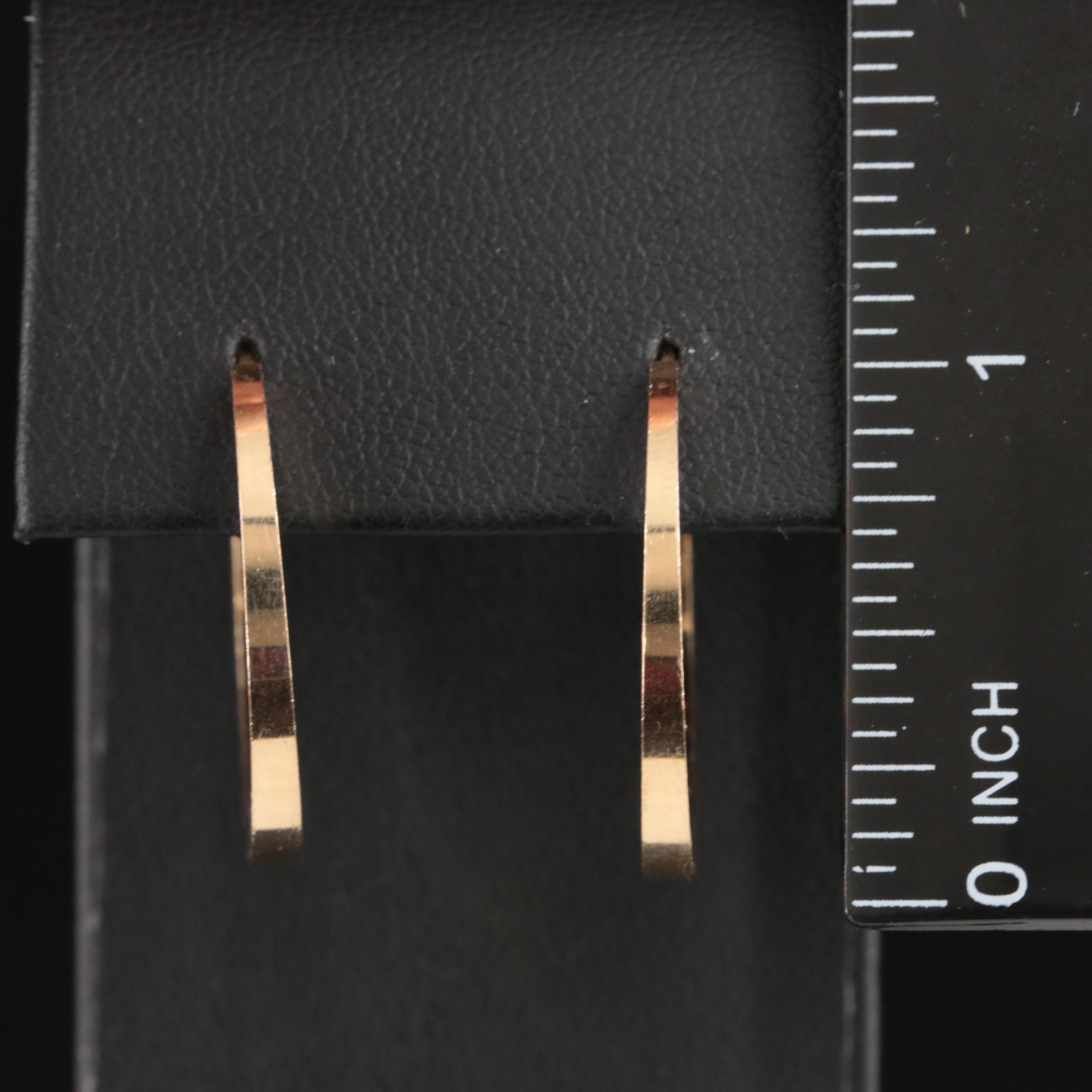 Richard Messina 14K Hoop Earrings